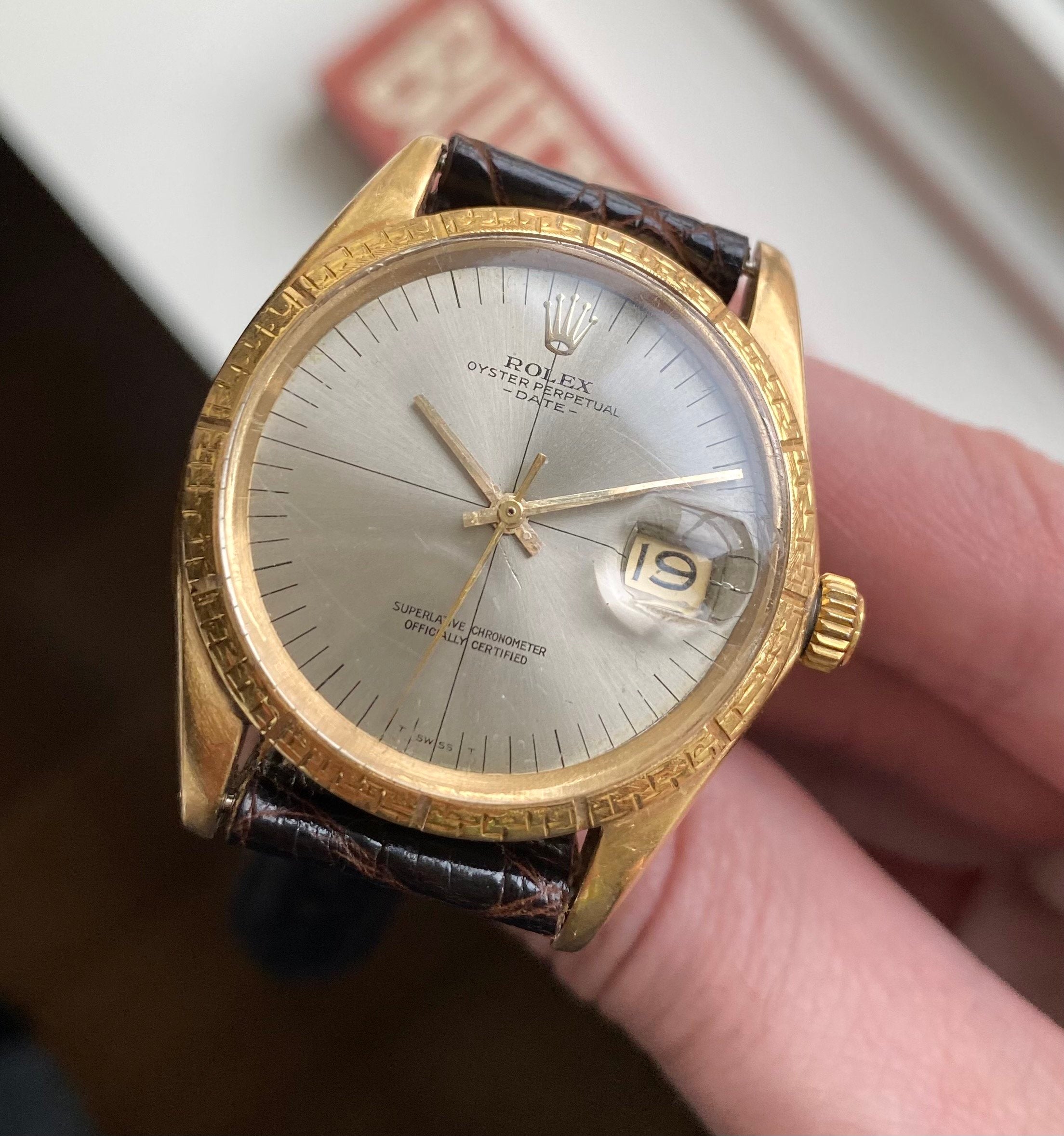 Rolex Oyster Perpetual ref. 1506 — 14k Yellow Gold