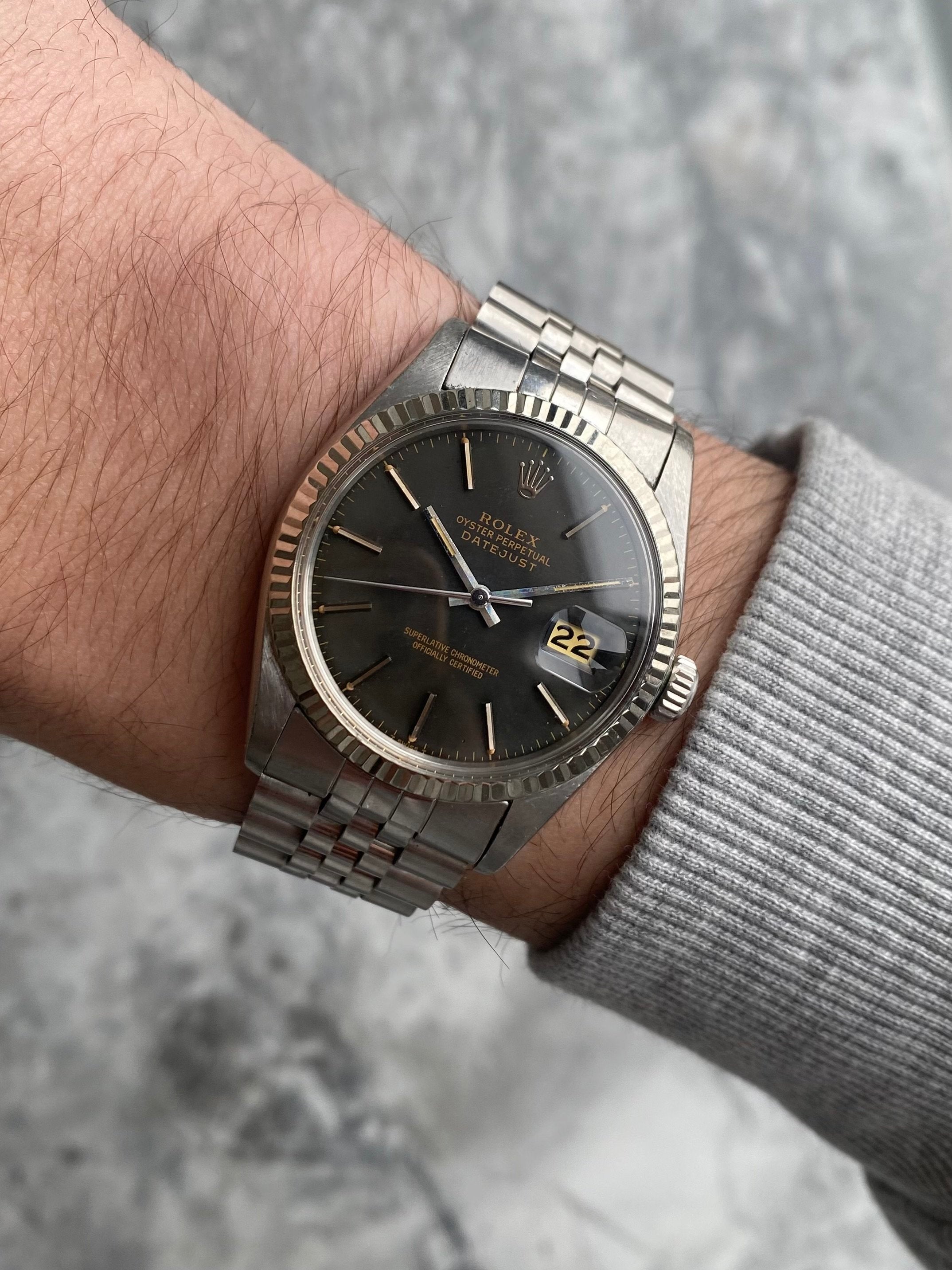 Rolex Datejust 16014 - Tropical Dial.