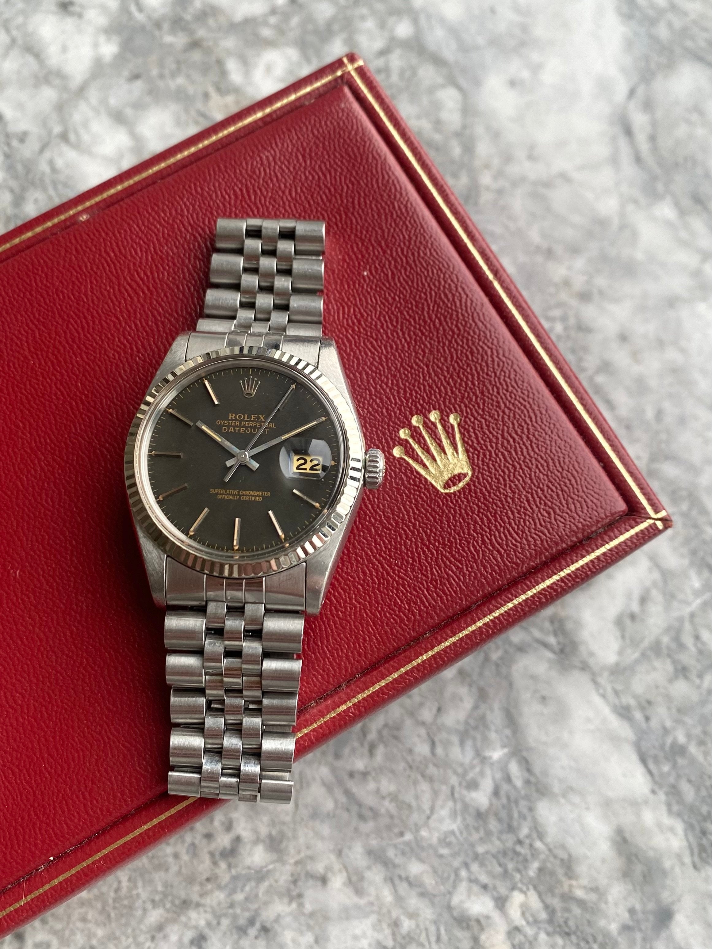 Rolex Datejust 16014 - Tropical Dial.