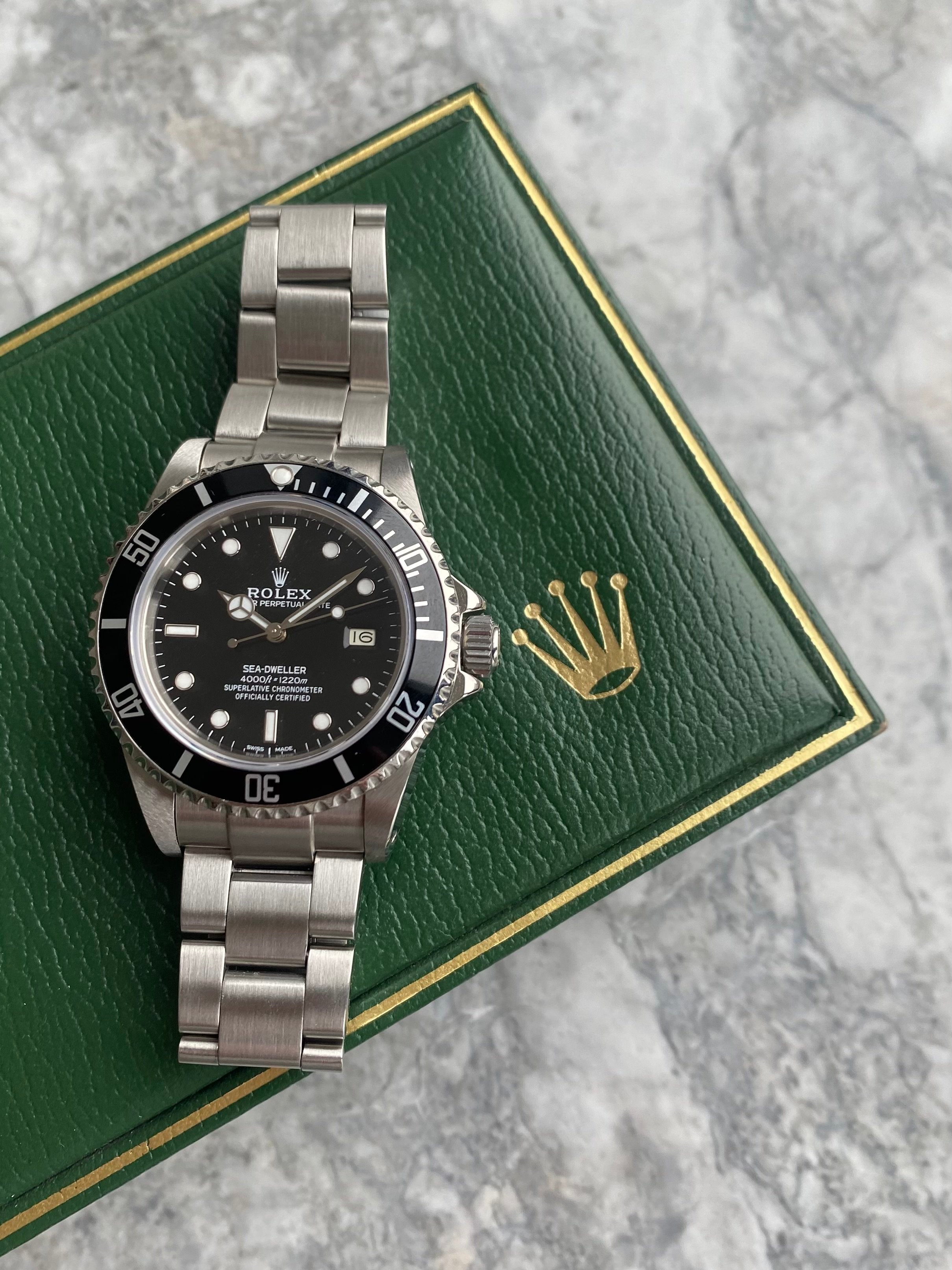 Rolex Seadweller M16660 - Service Card.