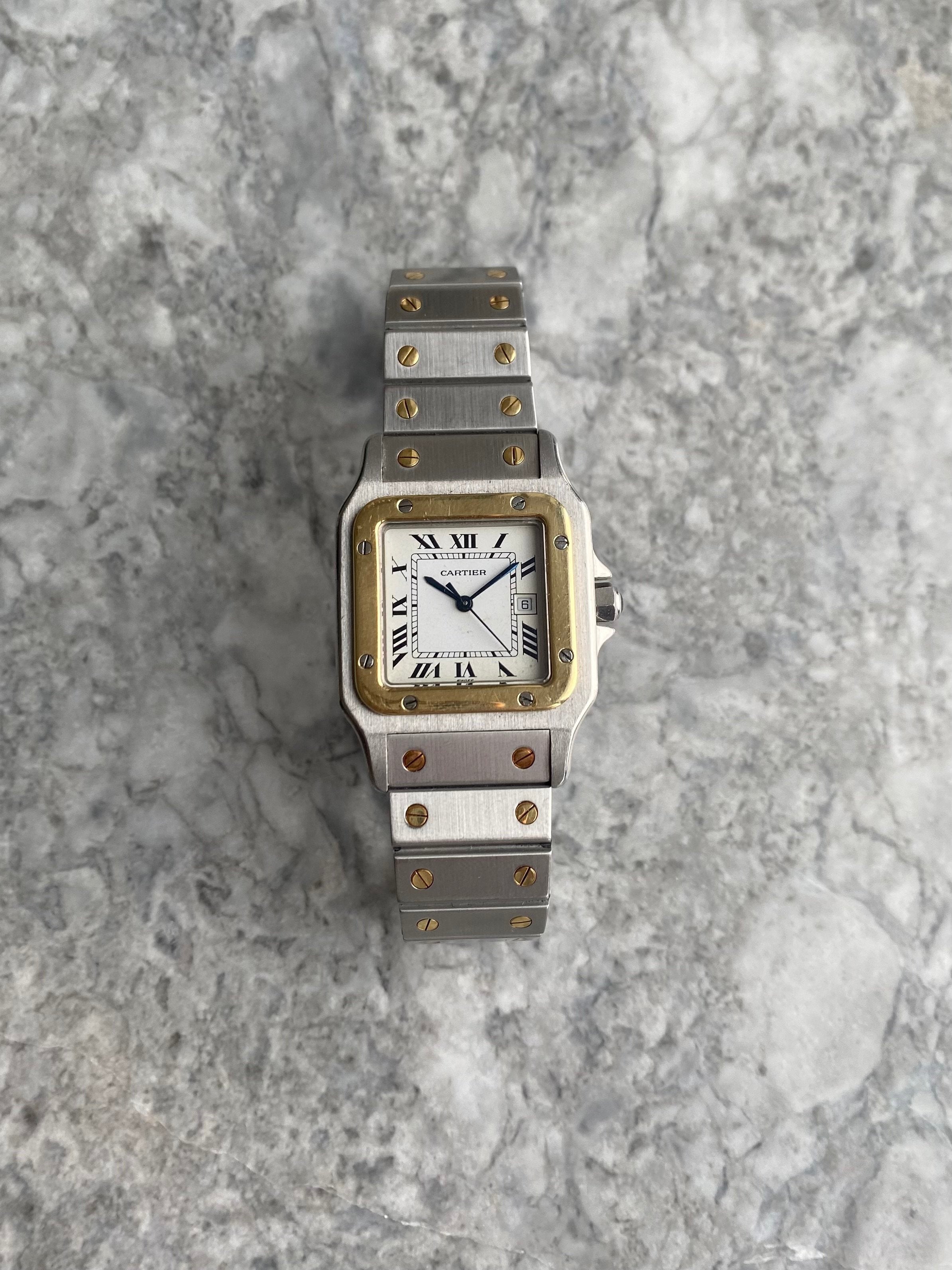 Cartier Santos 2961 - Serviced.