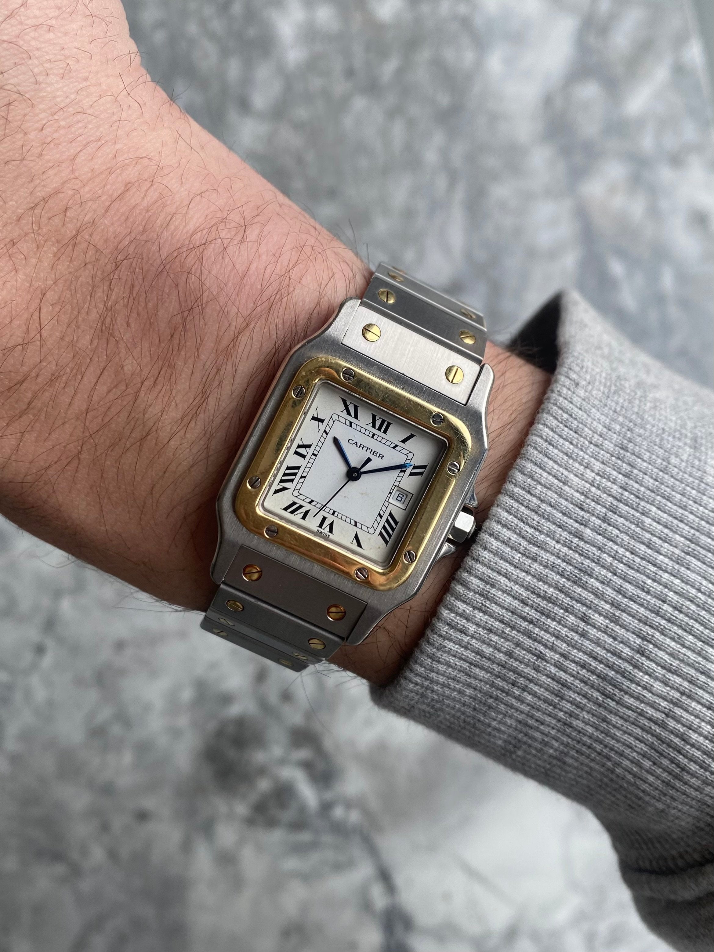 Cartier Santos 2961 - Serviced.