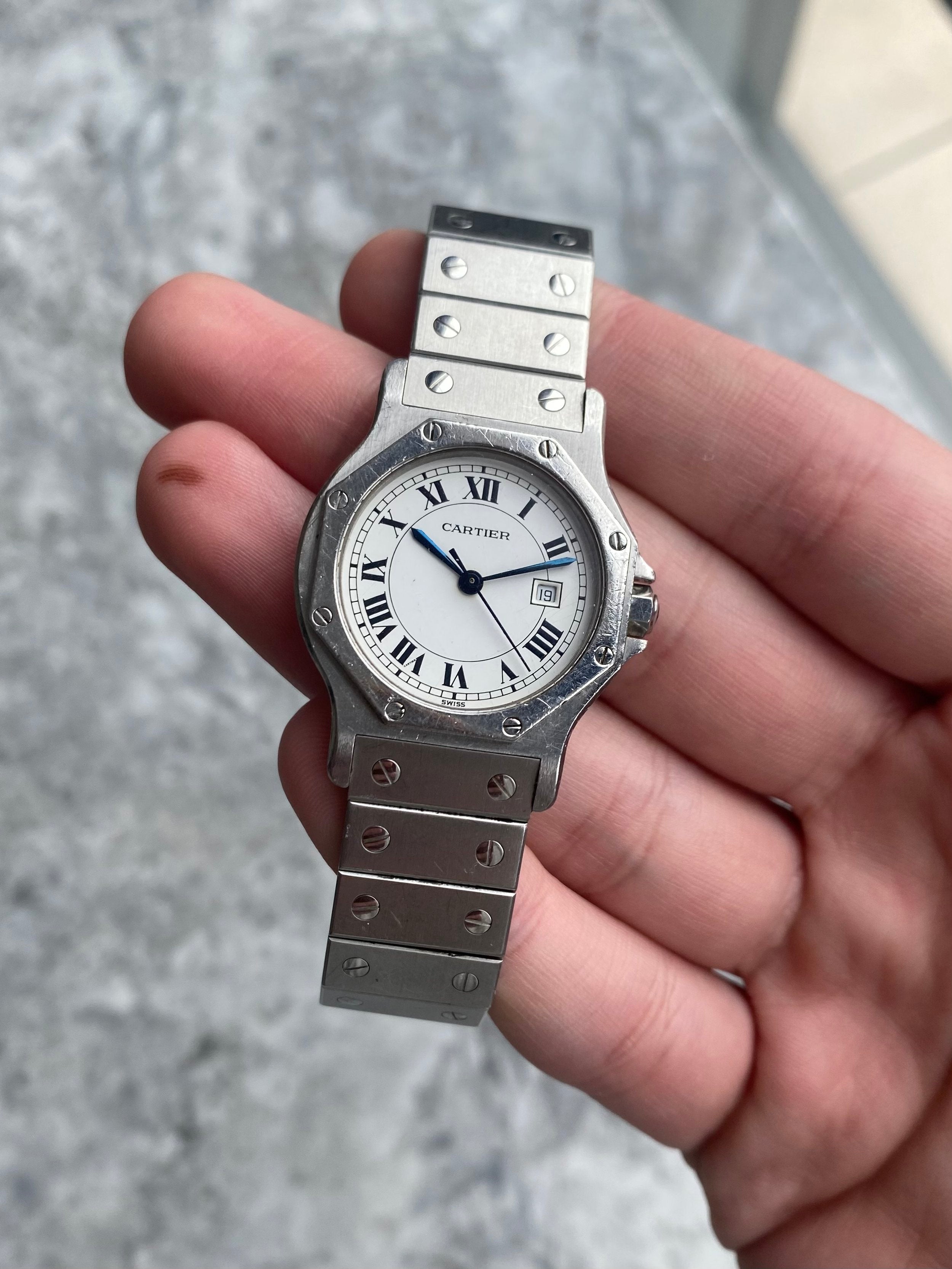 Cartier Santos Octagon