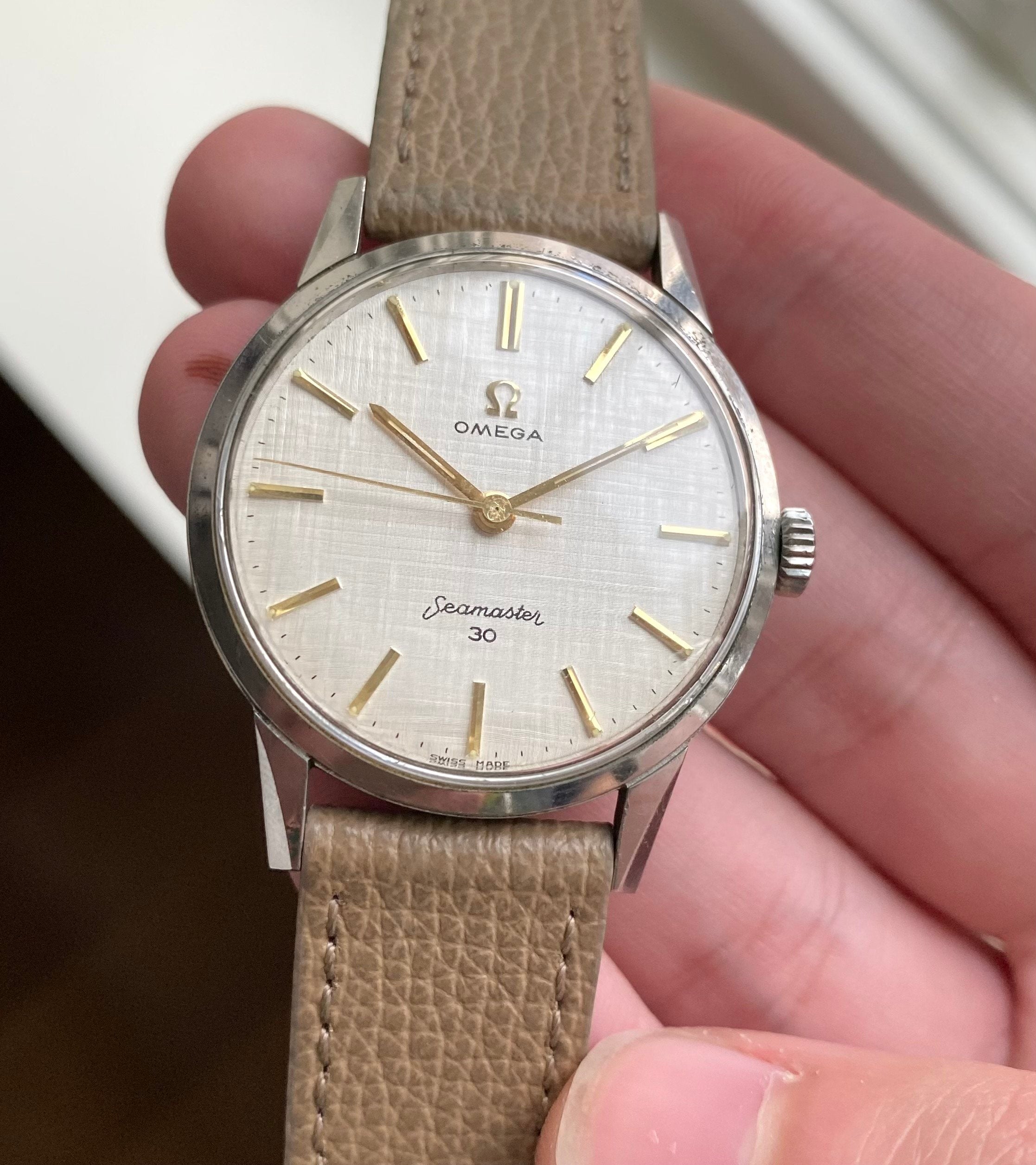 Omega Seamaster 30 — Linen Dial