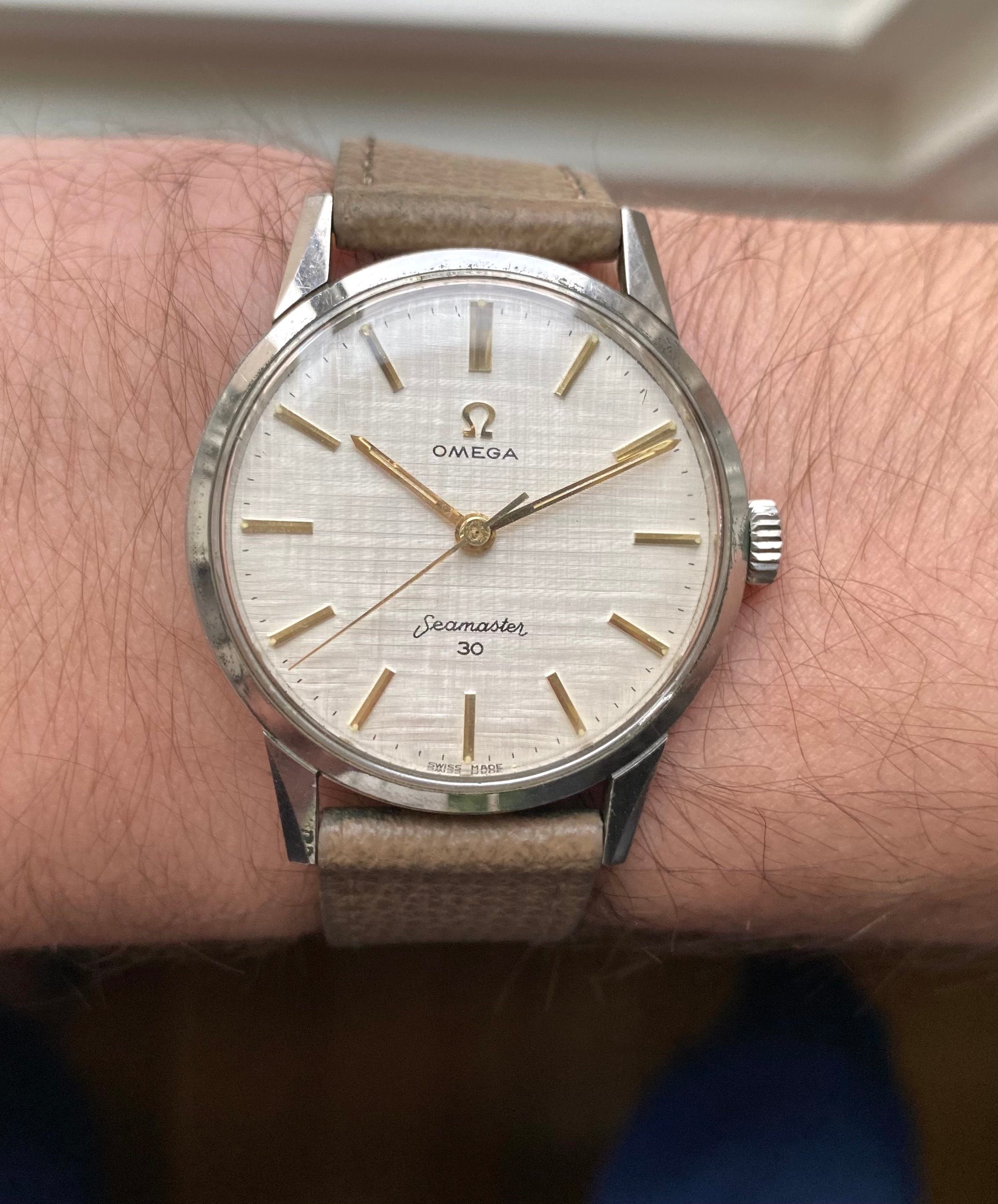 Omega Seamaster 30 — Linen Dial