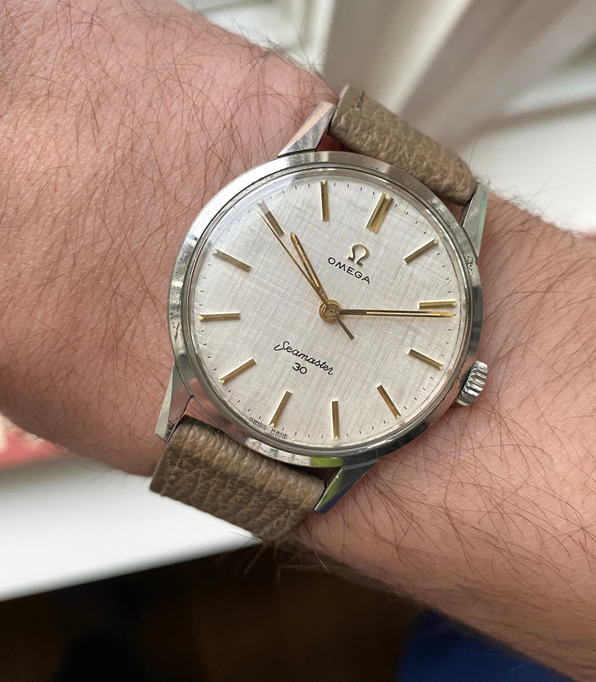 Omega Seamaster 30 — Linen Dial