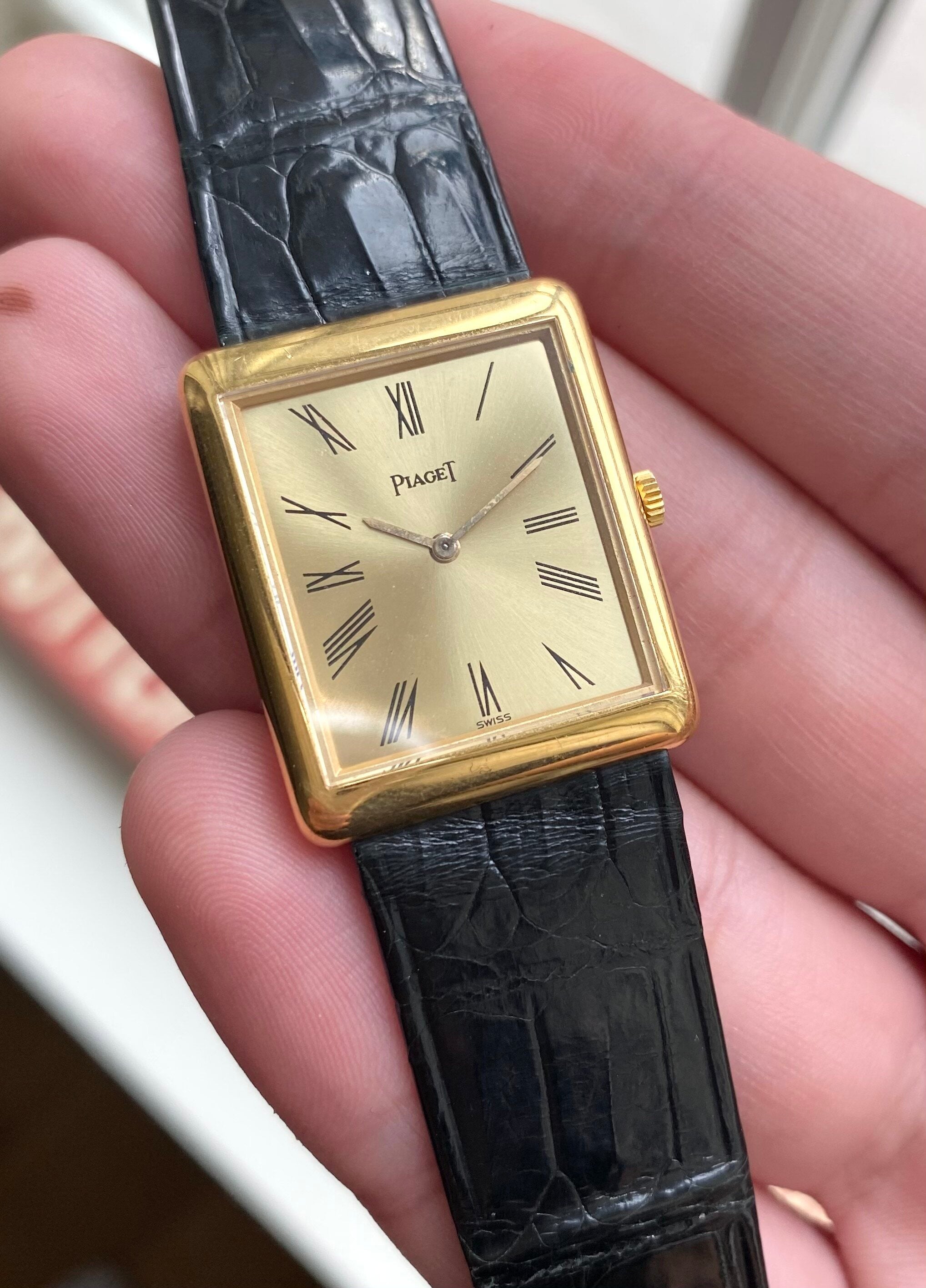 Piaget Tank — 18k Yellow Gold