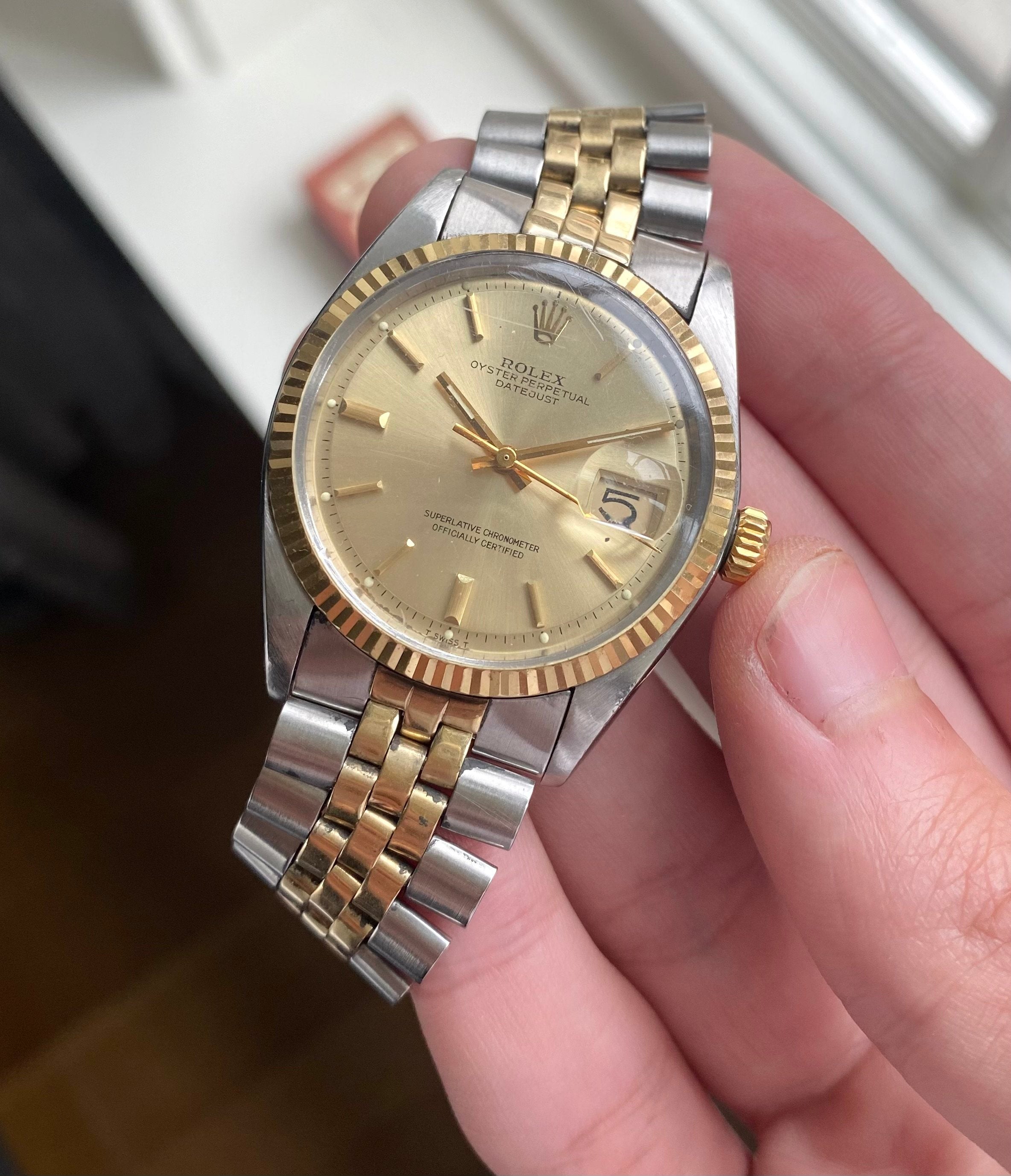 Rolex Datejust 1601 - Two Tone