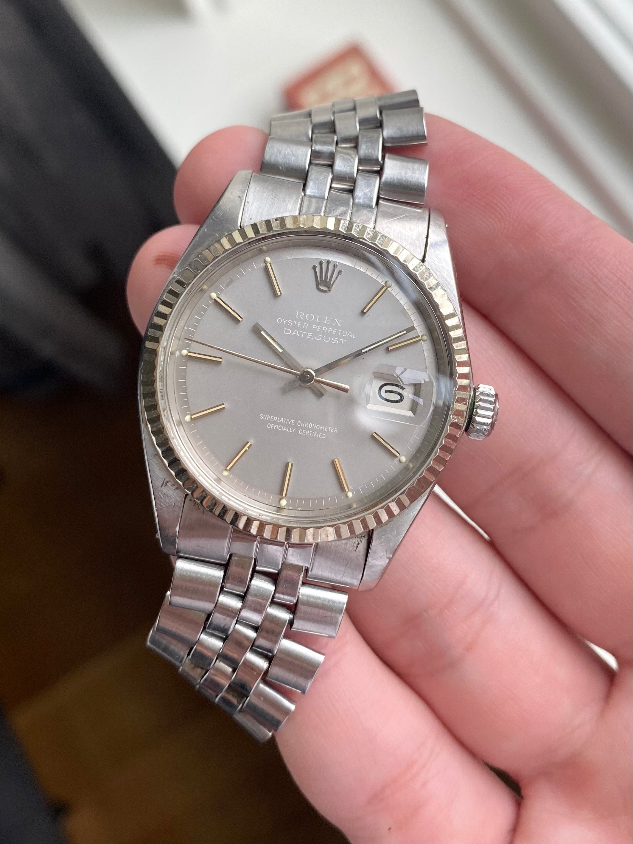 Rolex Datejust 1601 - "Ghost" w/ Papers