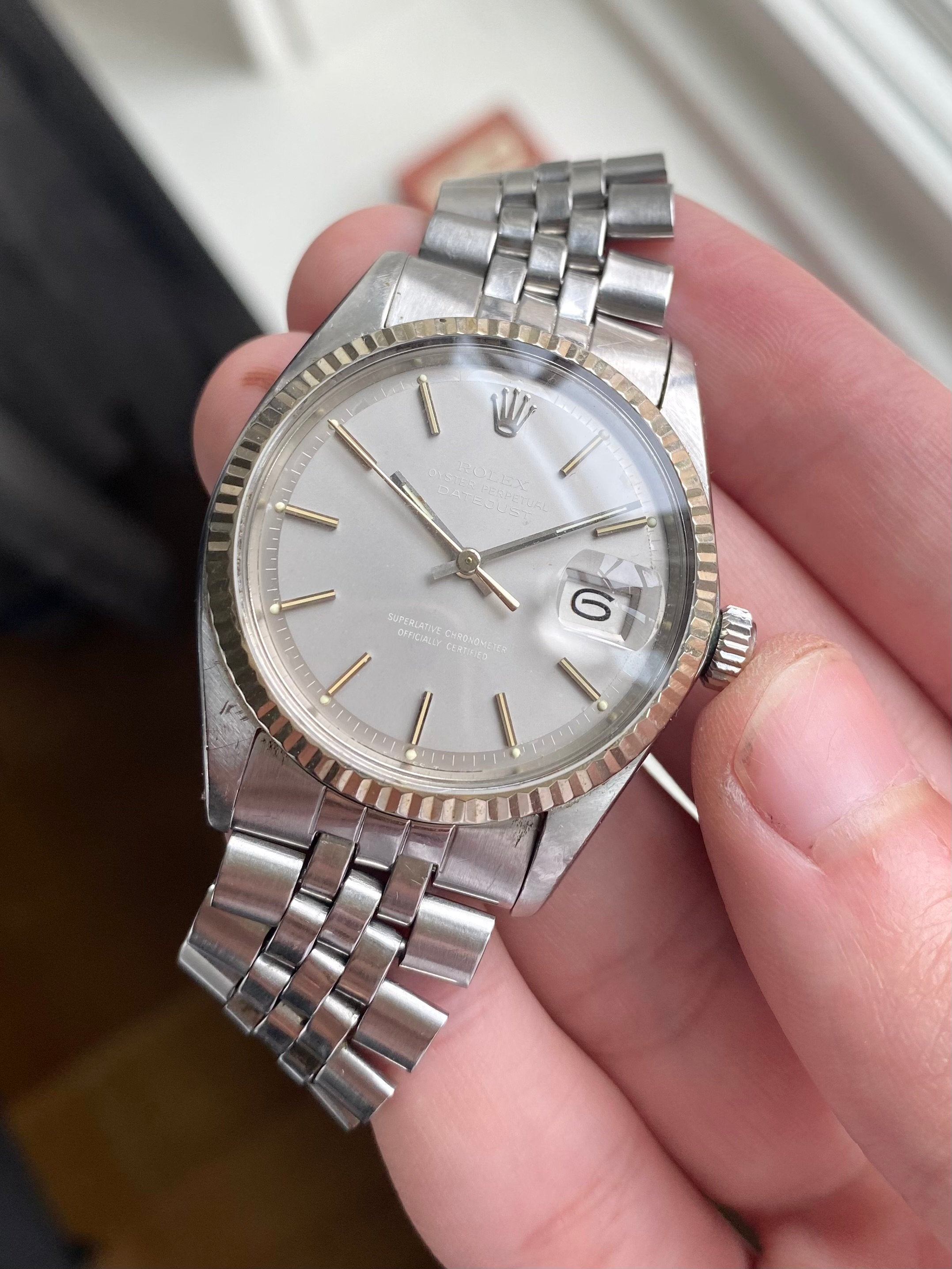 Rolex Datejust 1601 - "Ghost" w/ Papers