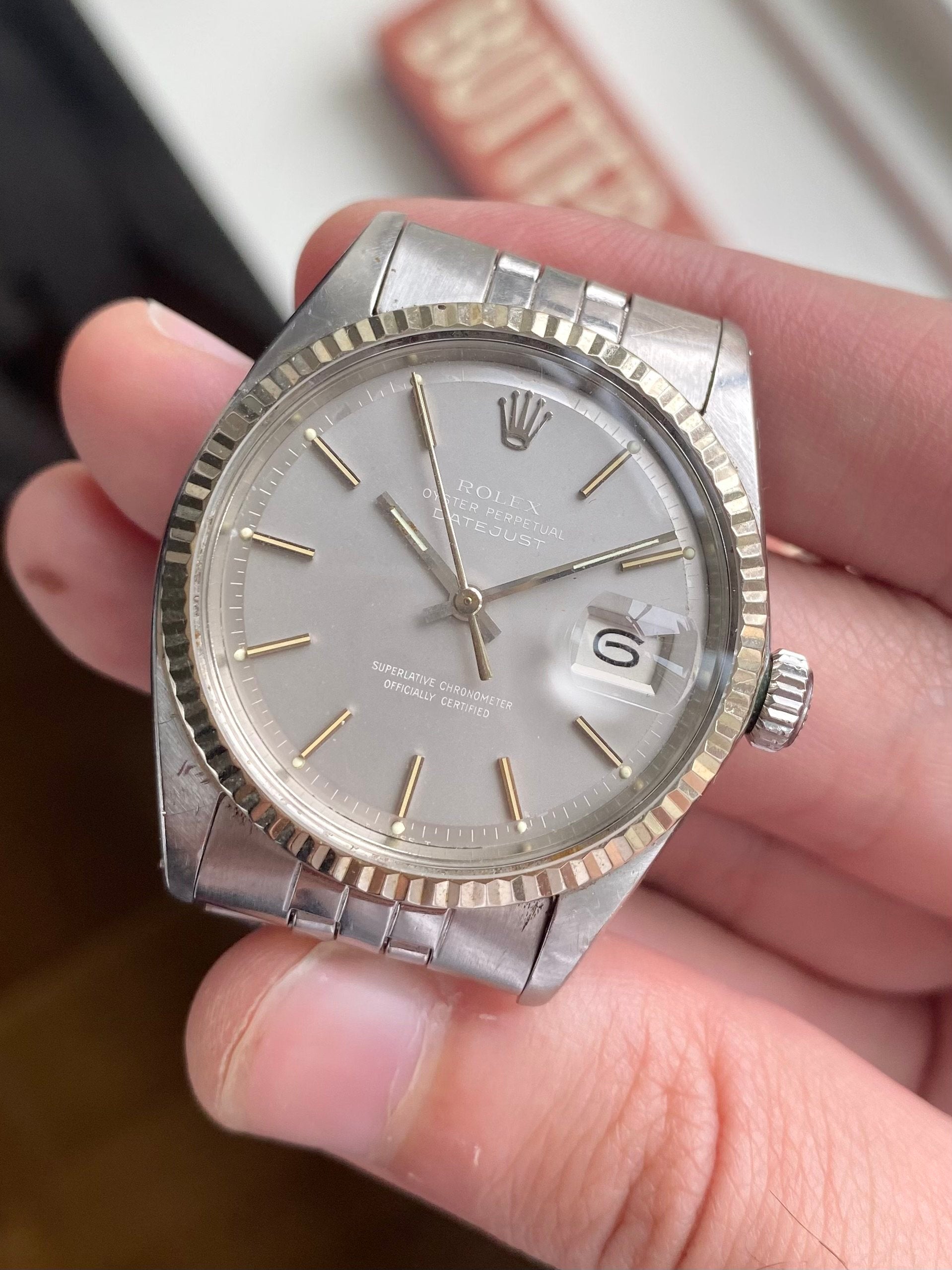 Rolex Datejust 1601 - "Ghost" w/ Papers