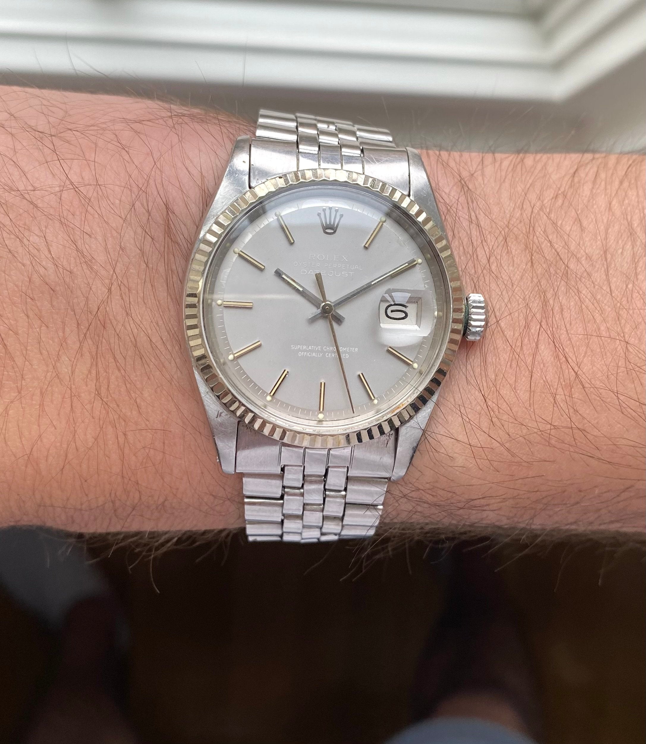 Rolex Datejust 1601 - "Ghost" w/ Papers