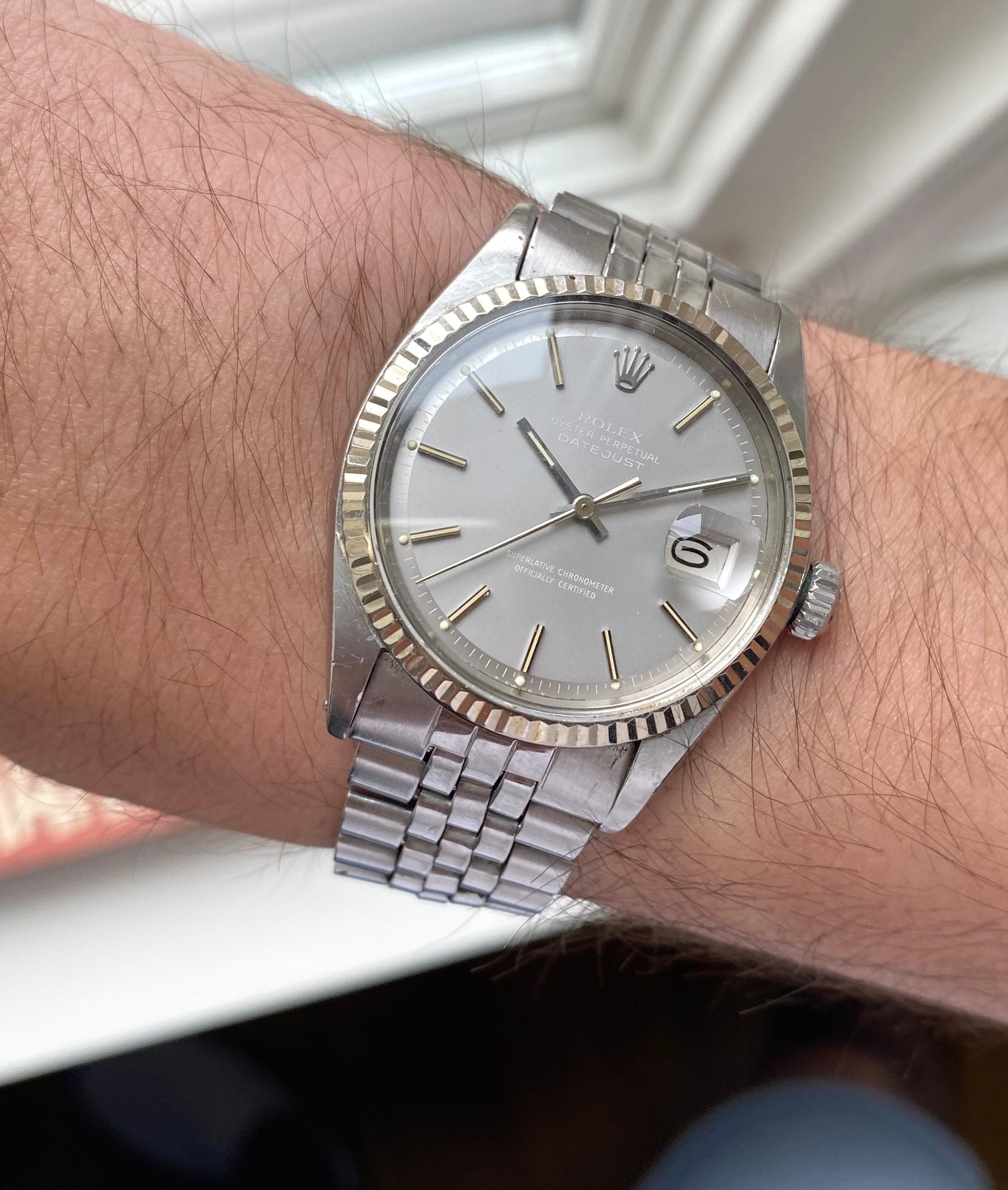 Rolex Datejust 1601 - "Ghost" w/ Papers