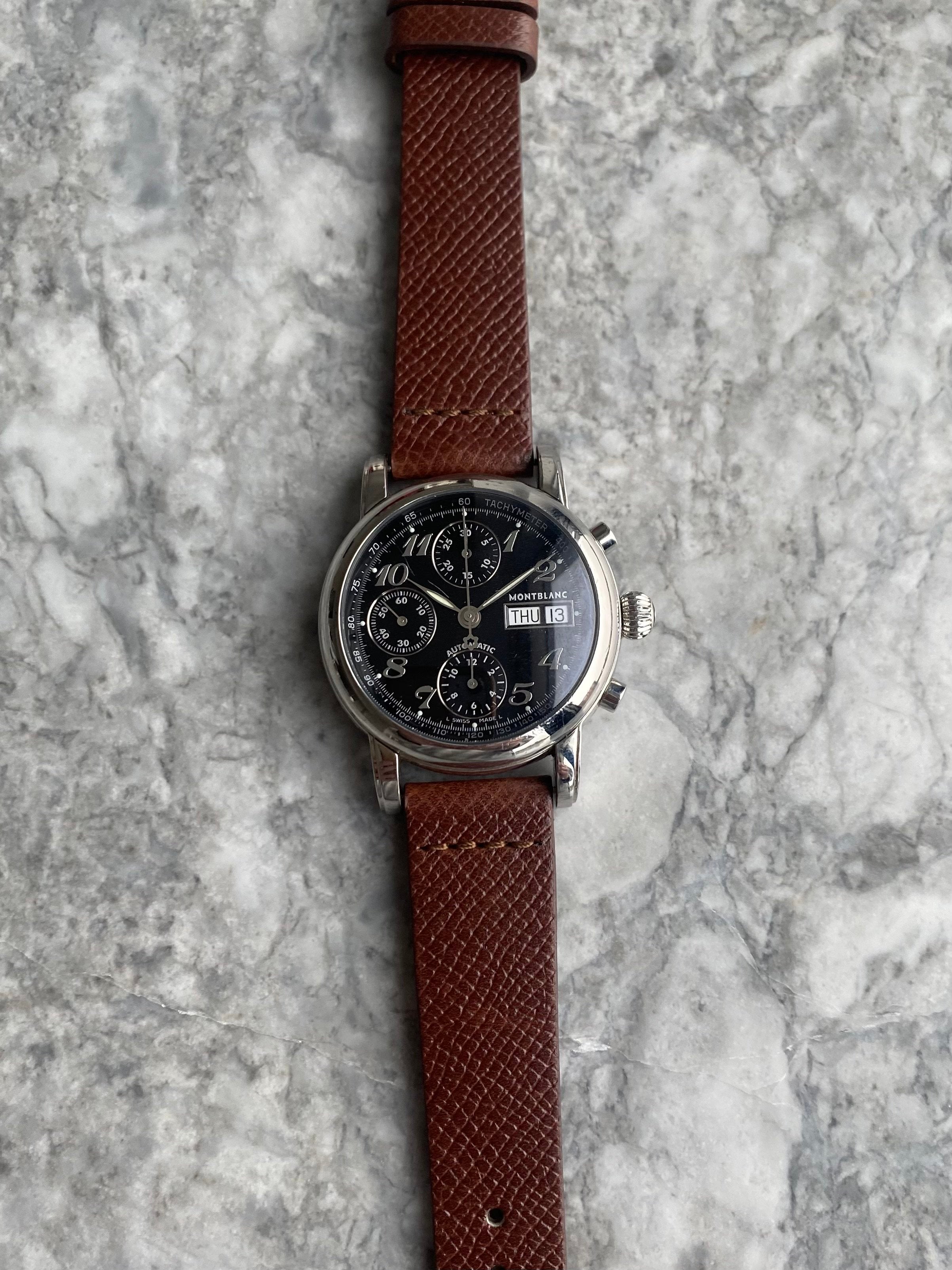 Montblanc Chronograph - Black Dial.