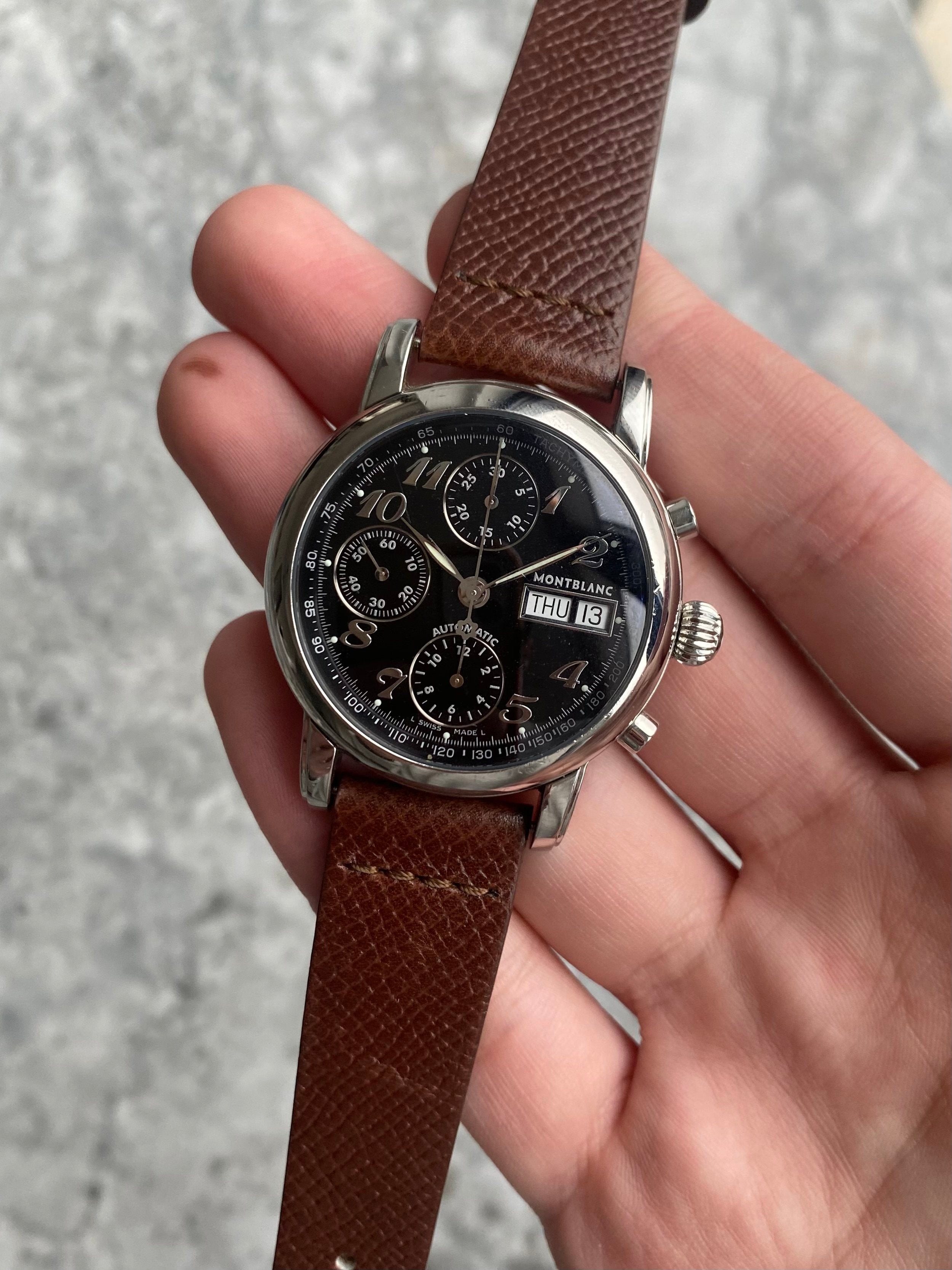 Montblanc Chronograph - Black Dial.