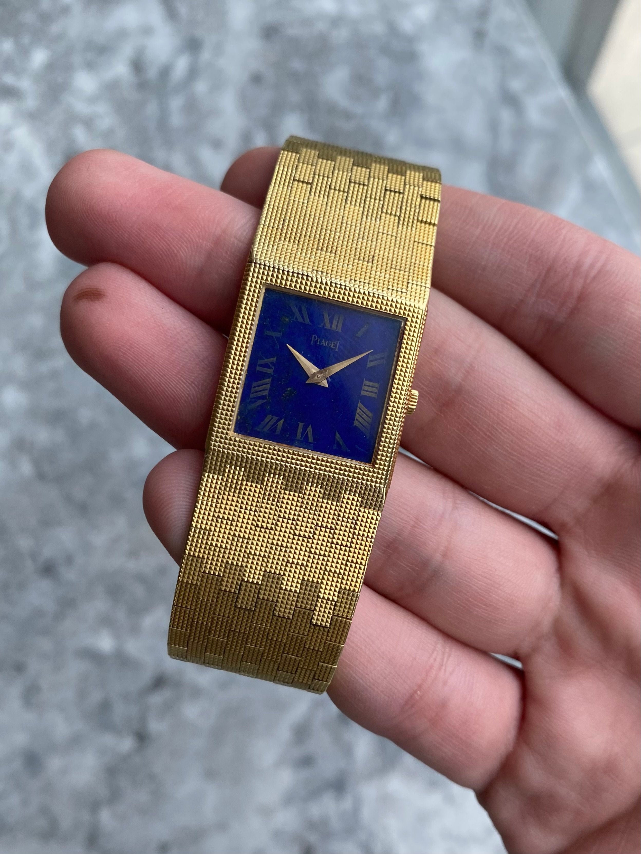 Piaget 9131 Lapis - 18K Yellow Gold.