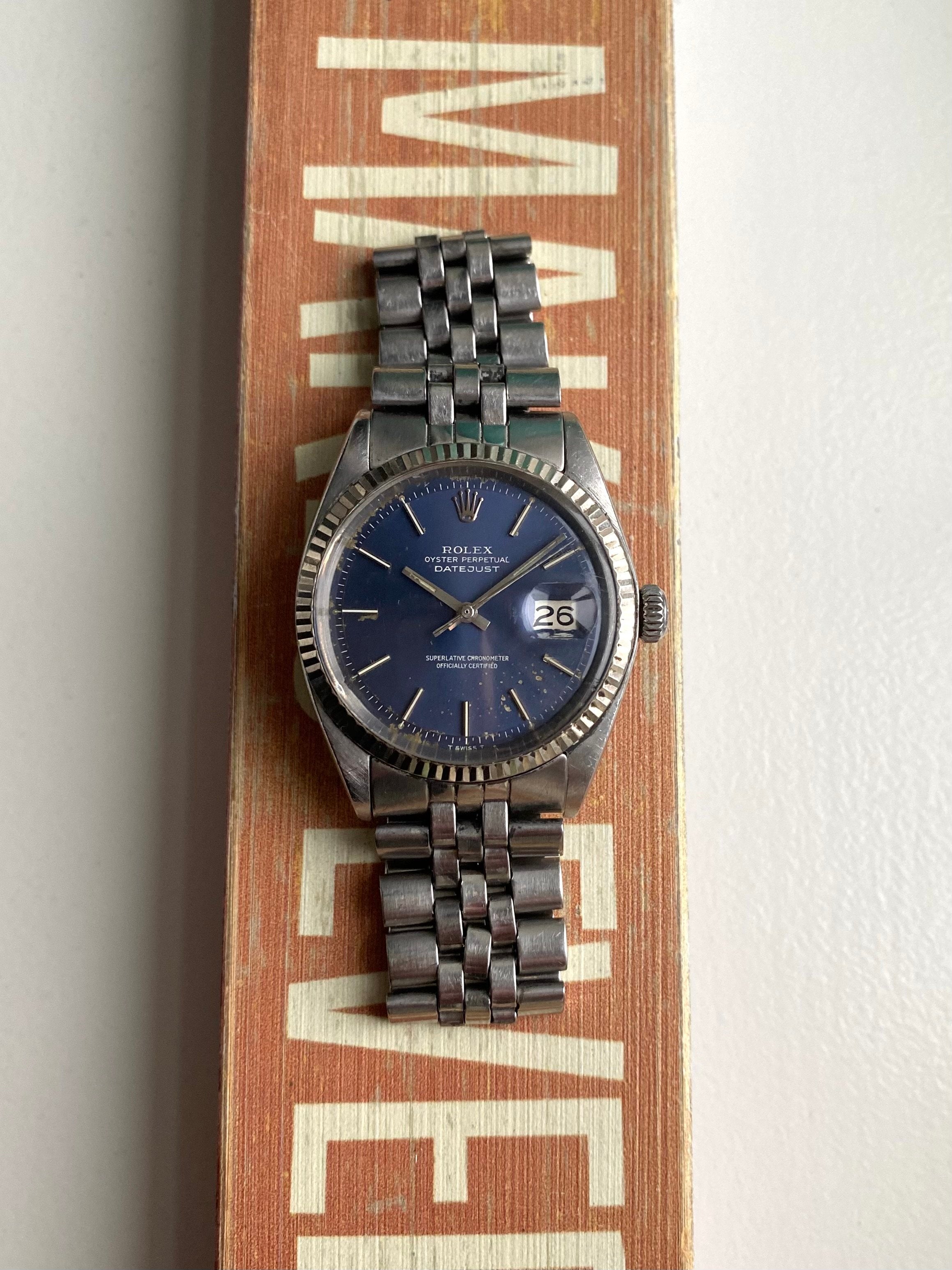 Rolex Datejust 1601 - Blue Speckle