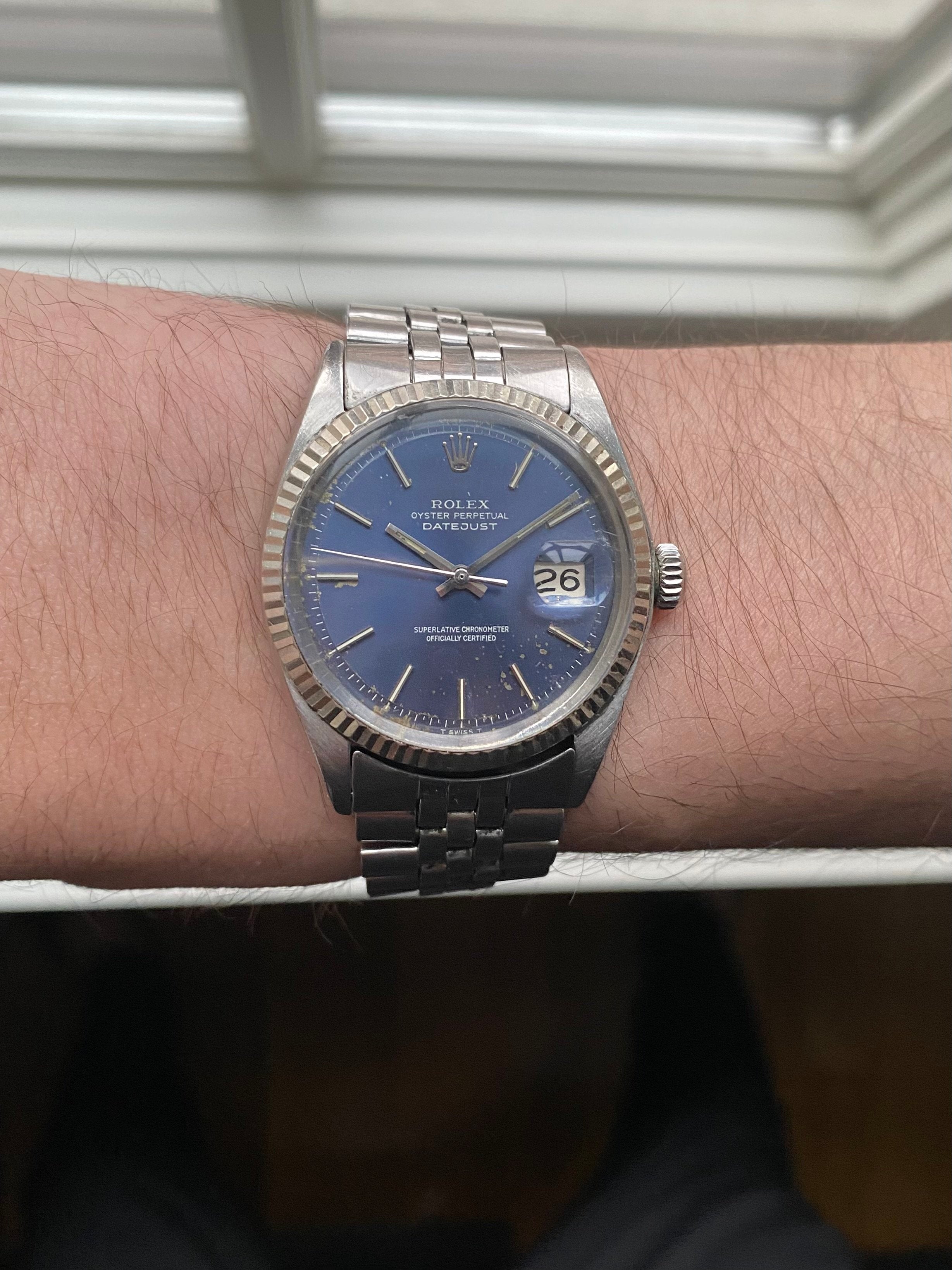 Rolex Datejust 1601 - Blue Speckle