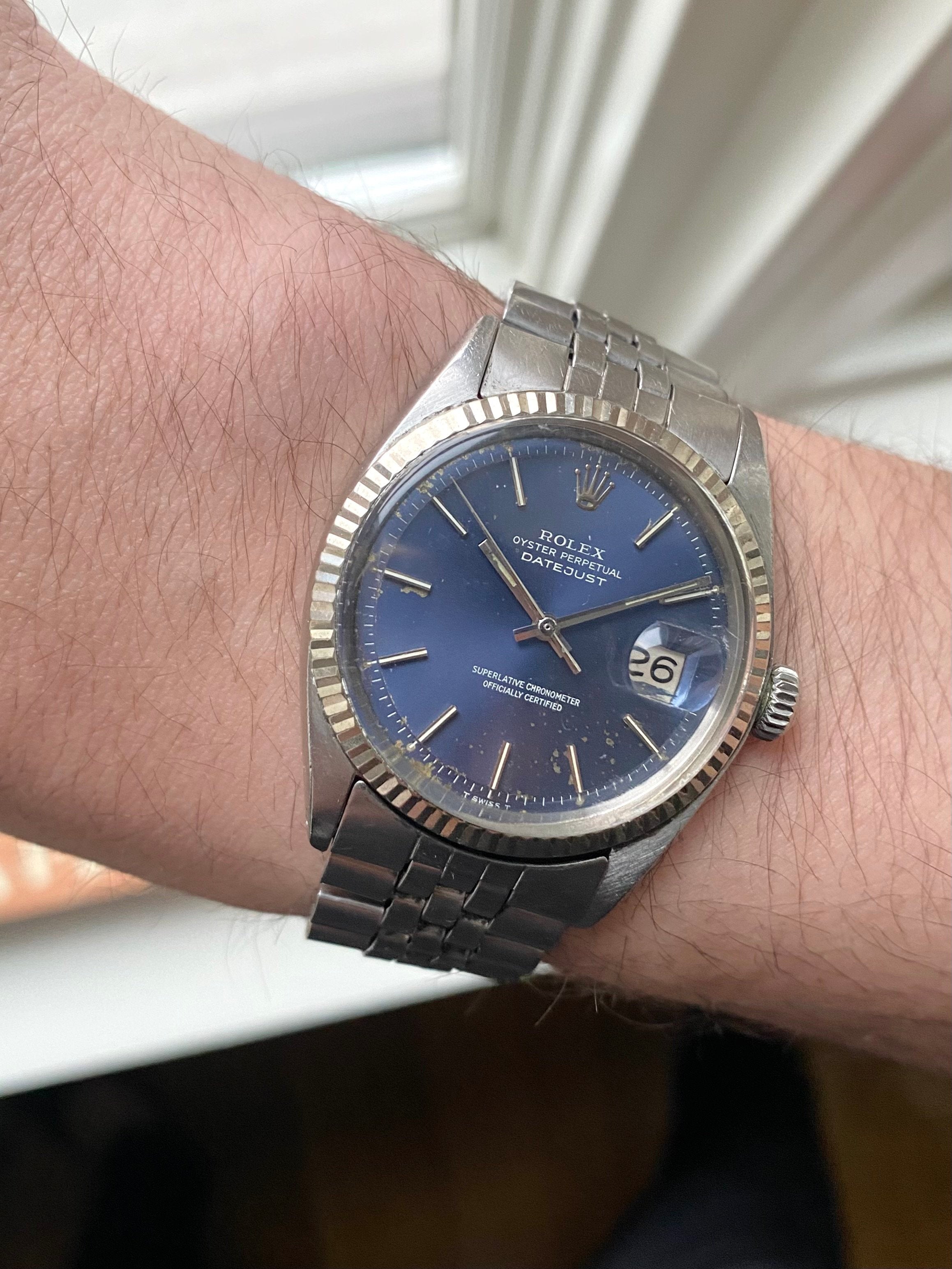 Rolex Datejust 1601 - Blue Speckle