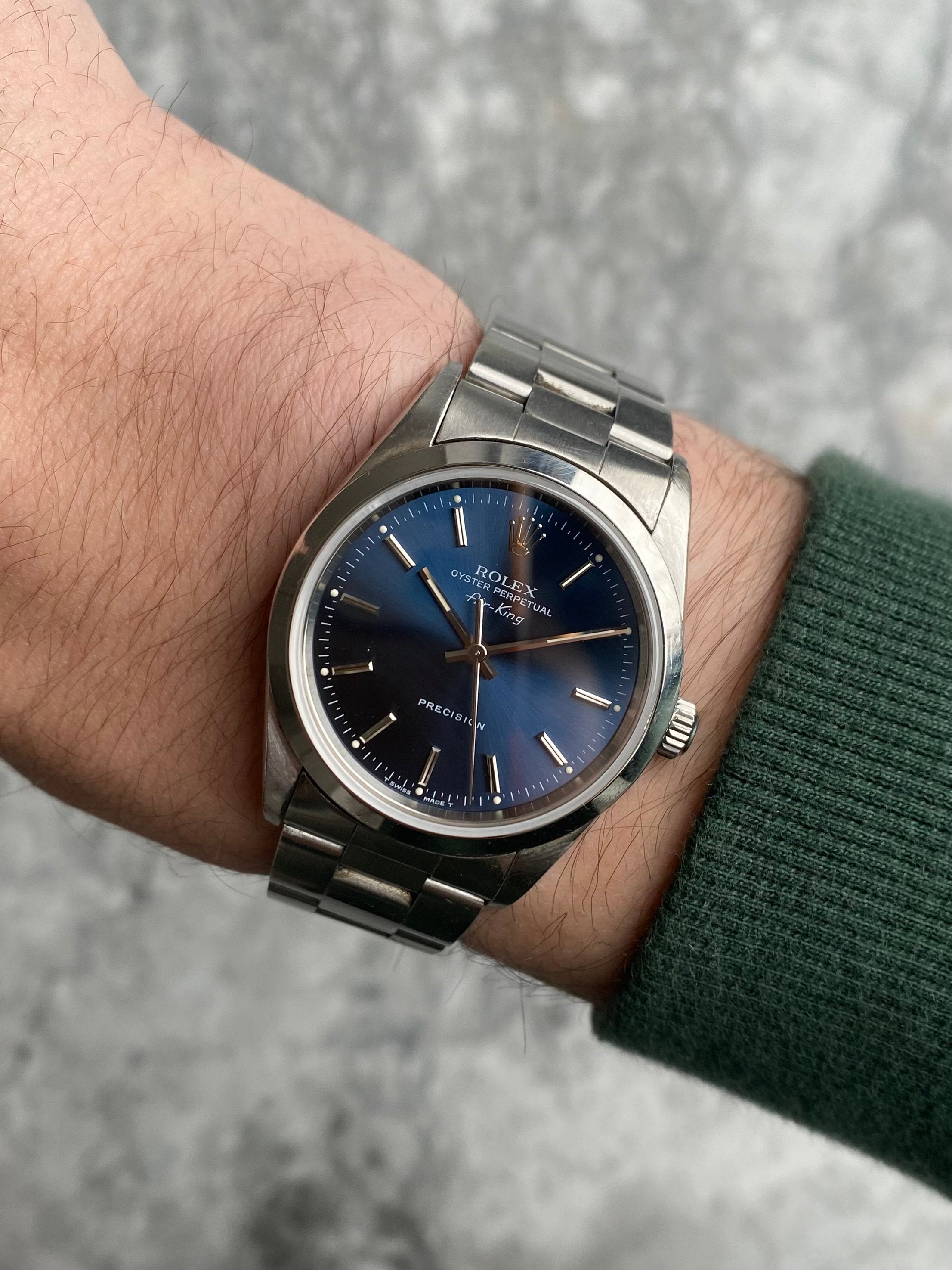 Rolex Air King 14000 - Blue Dial