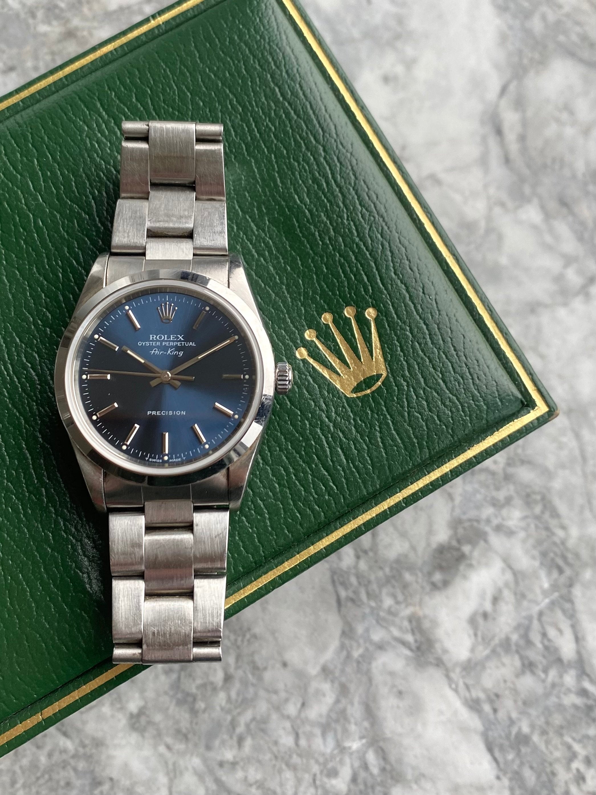 Rolex Air King 14000 - Blue Dial