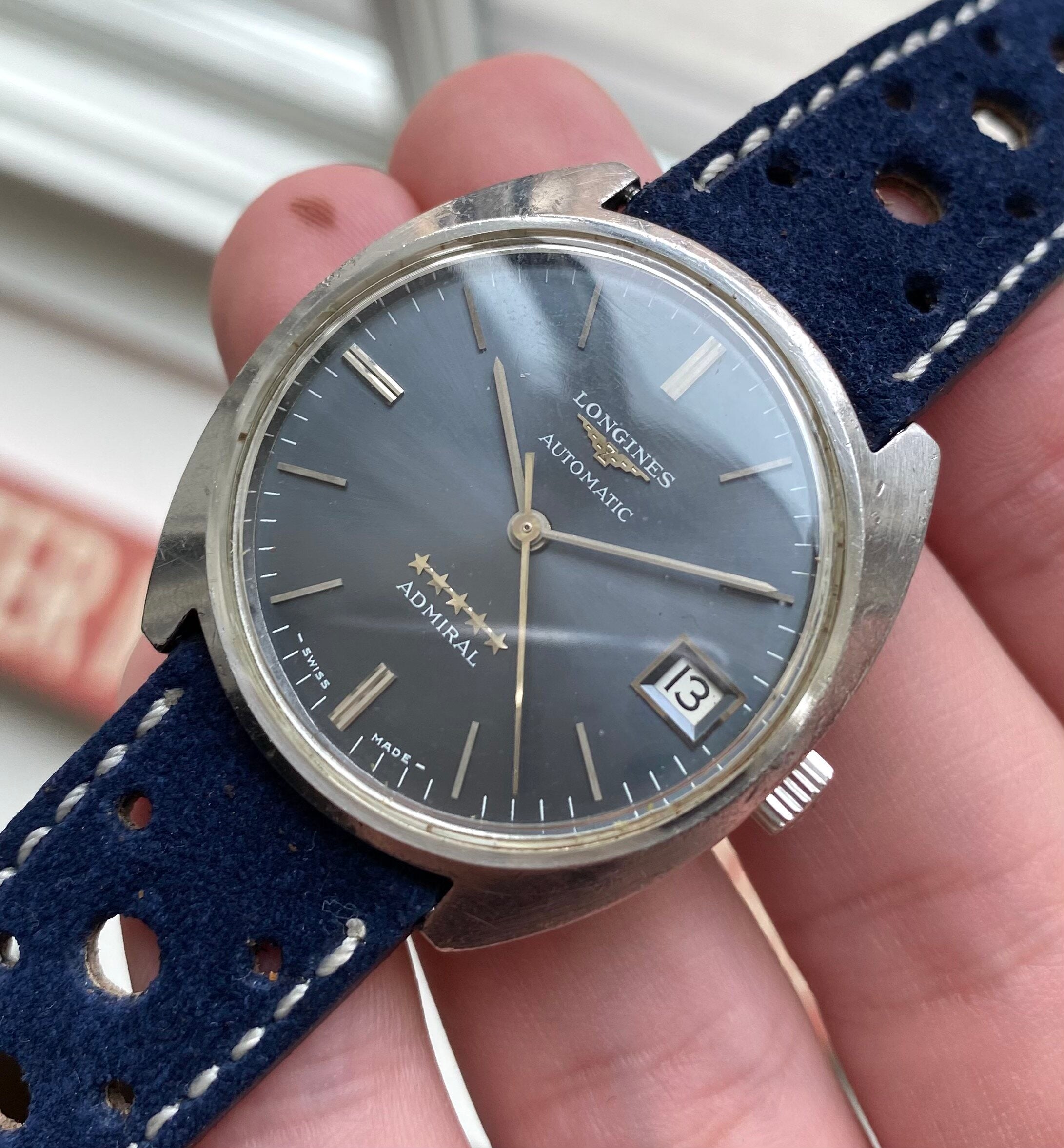 Longines Admiral — Grey Dial