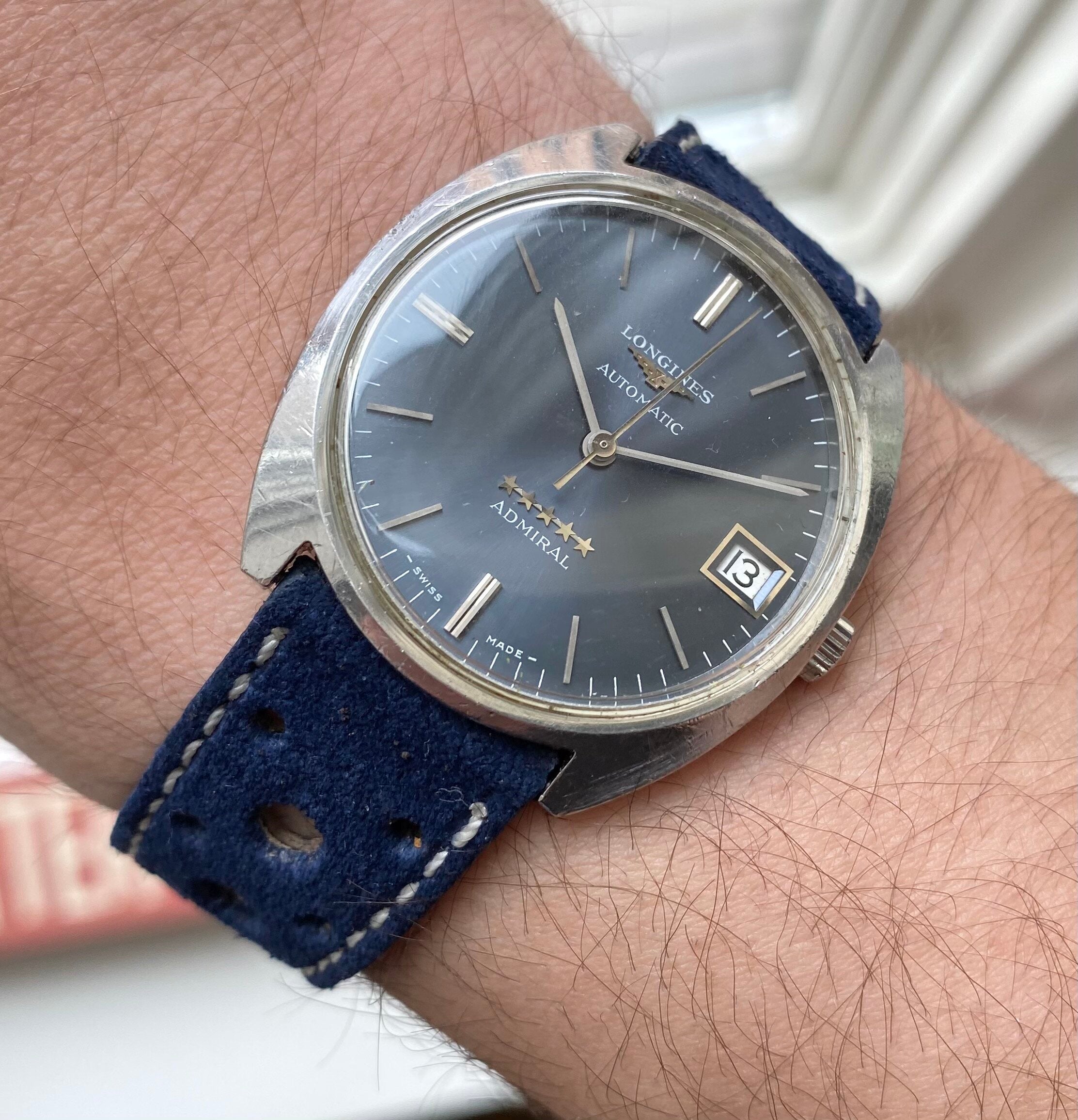 Longines Admiral — Grey Dial