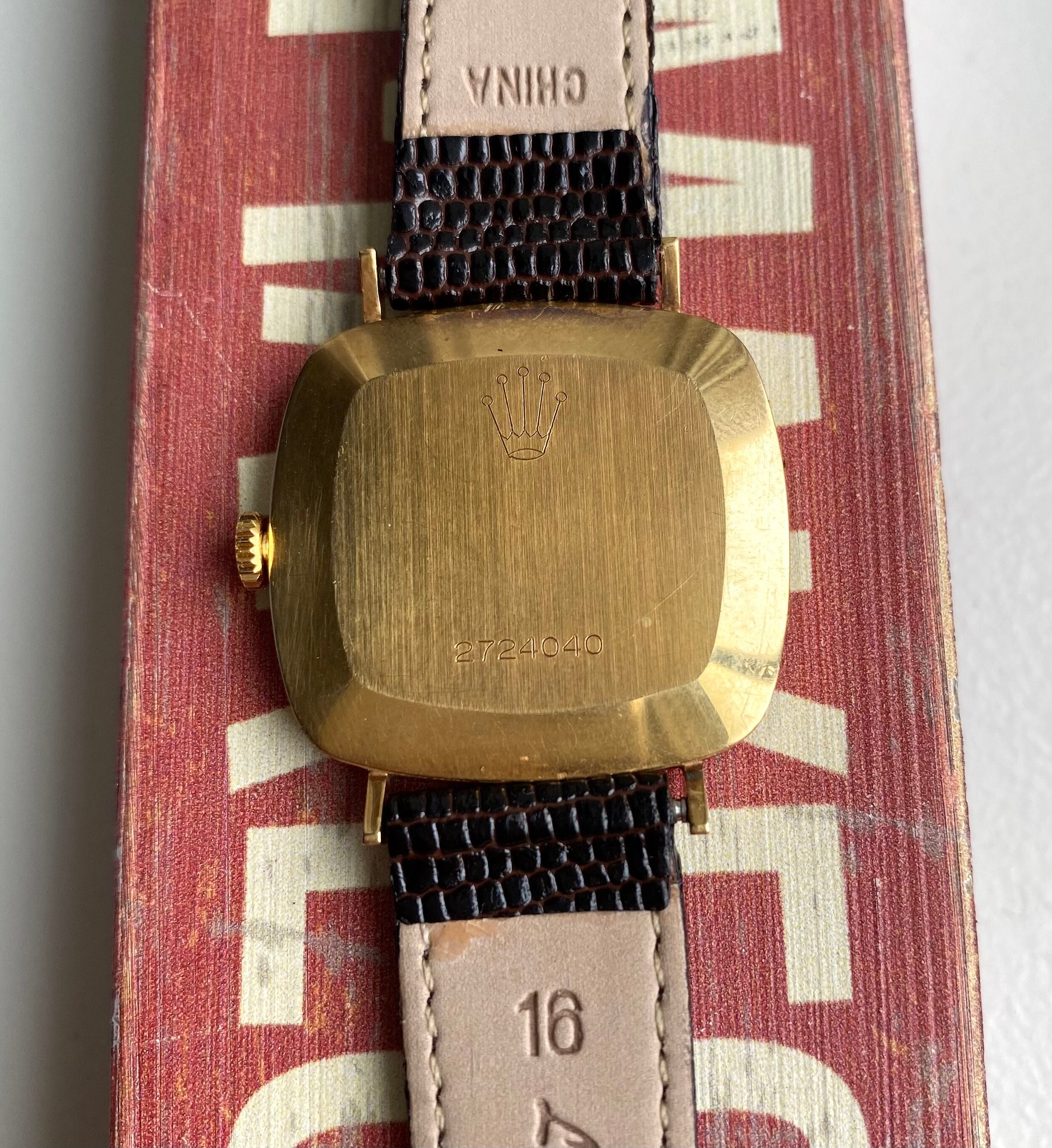 Rolex Cellini — 18k Yellow Gold