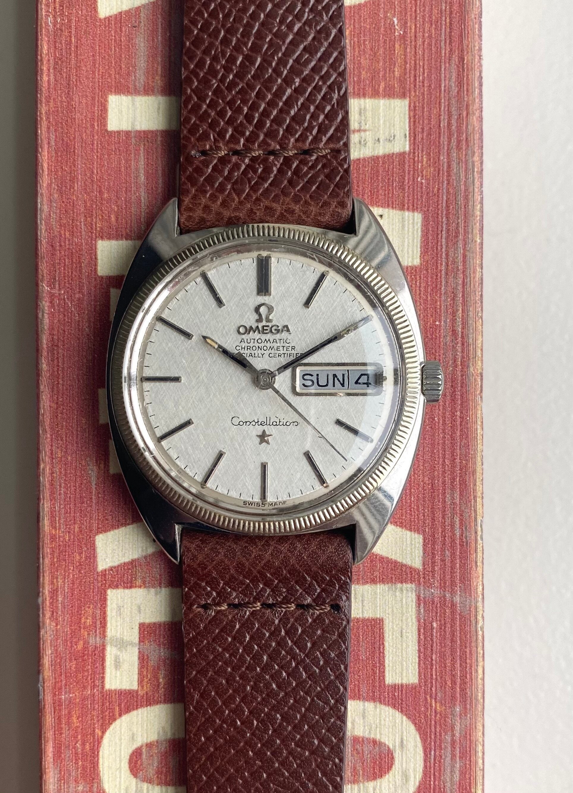 Omega Constellation Day-date — Linen Dial