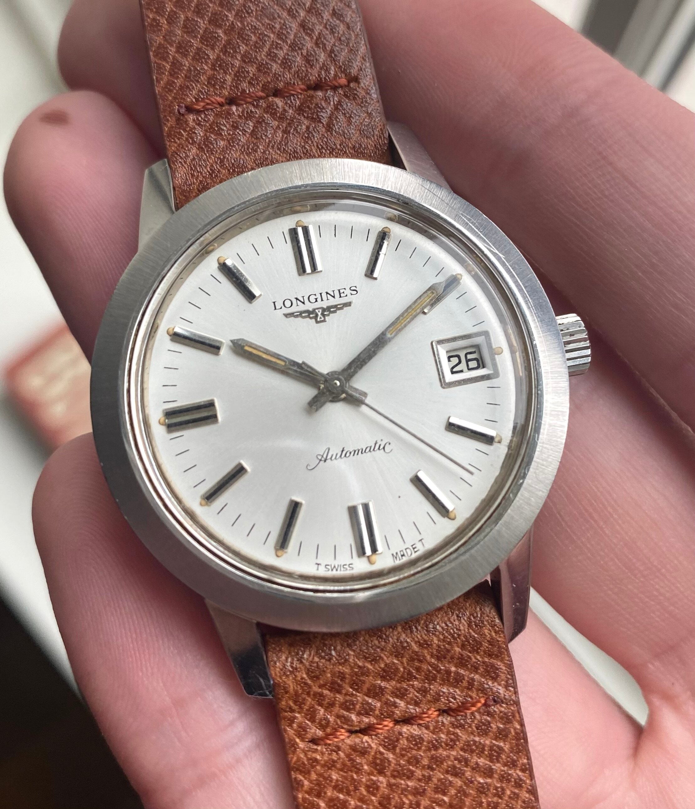 Longines — Silver Dial