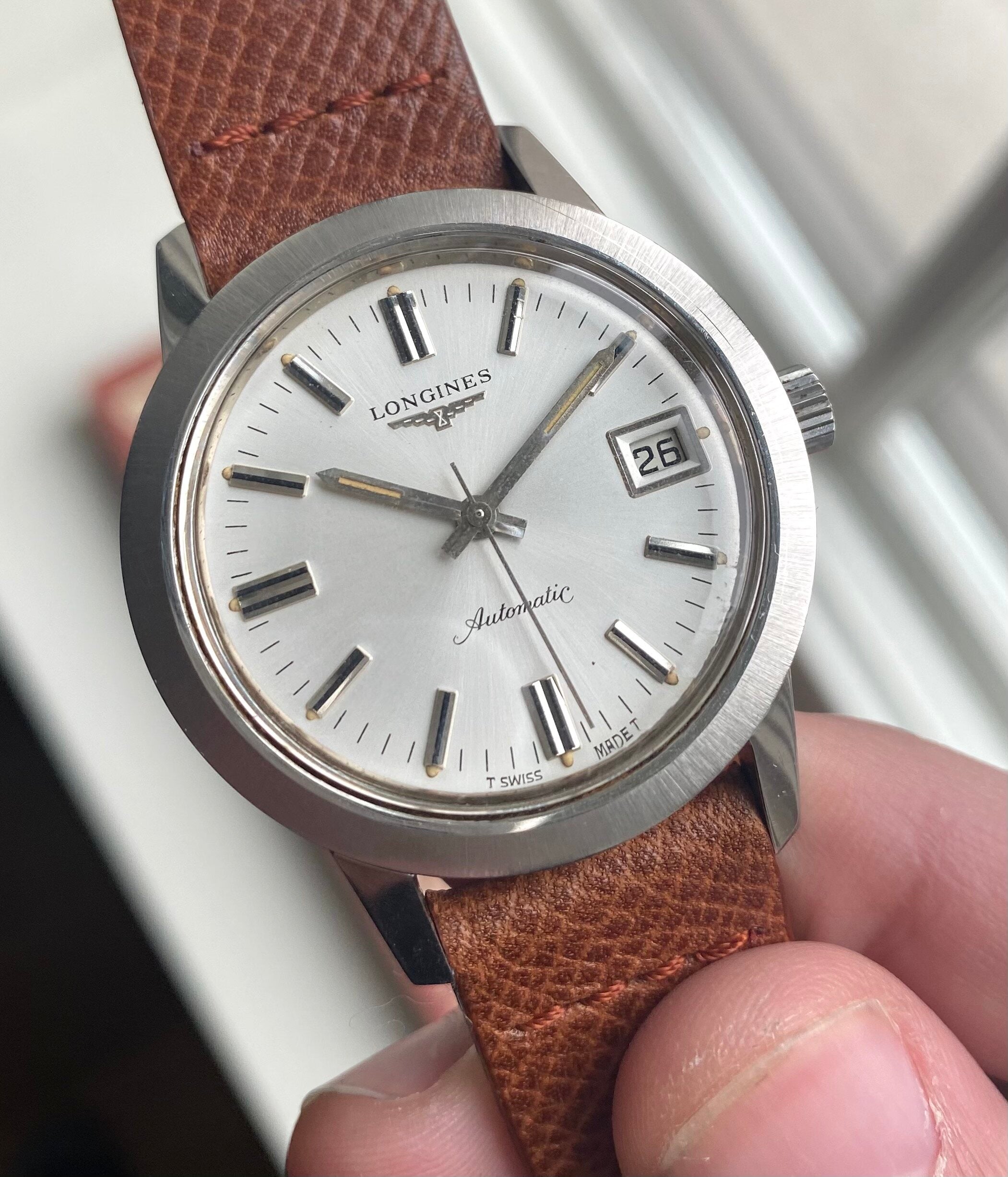 Longines — Silver Dial