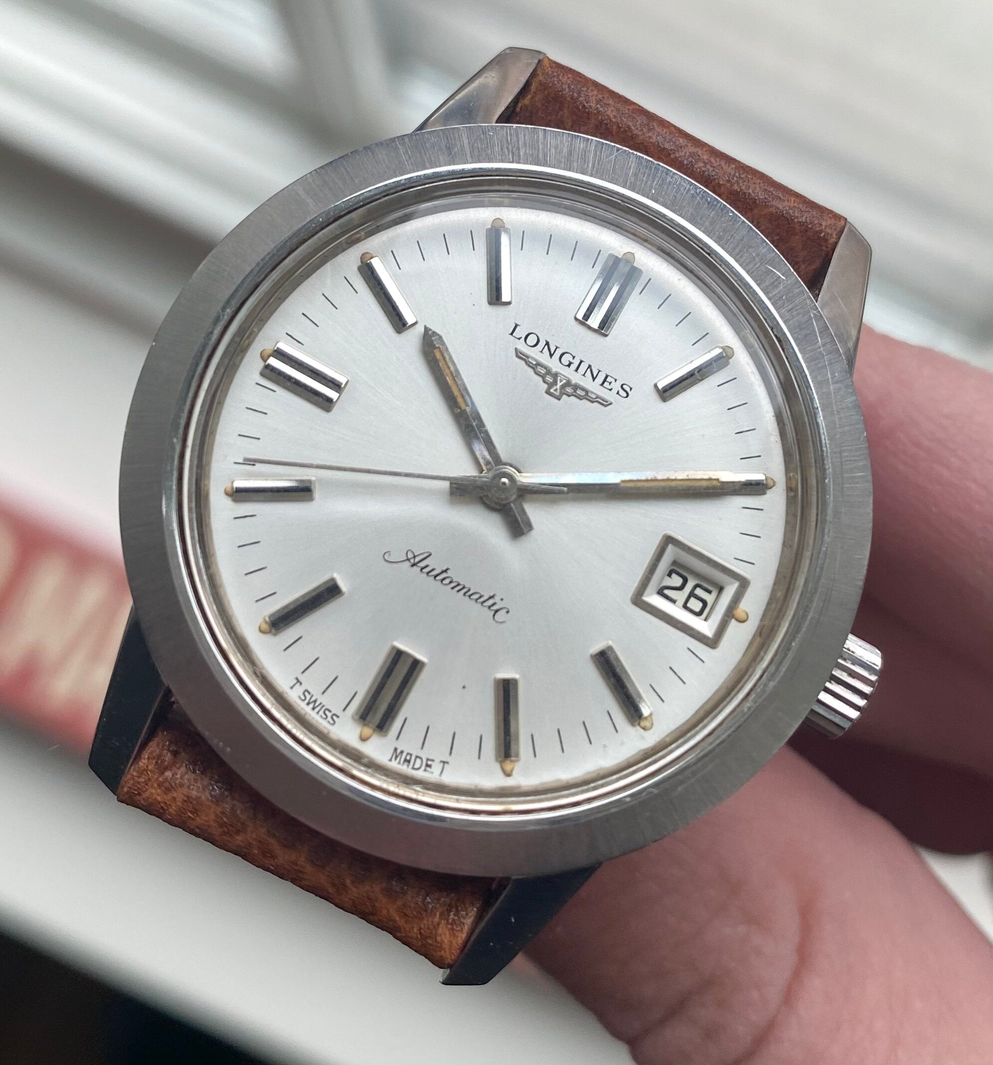 Longines — Silver Dial