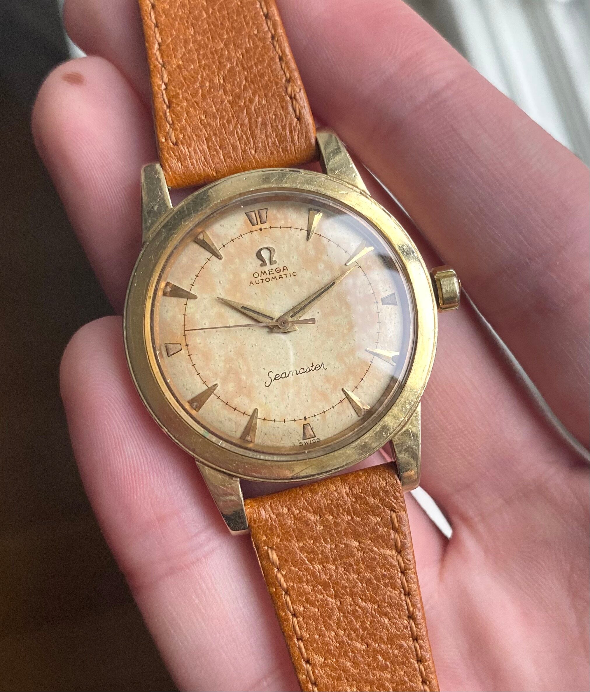 Omega Seamaster "Bumper" 14k