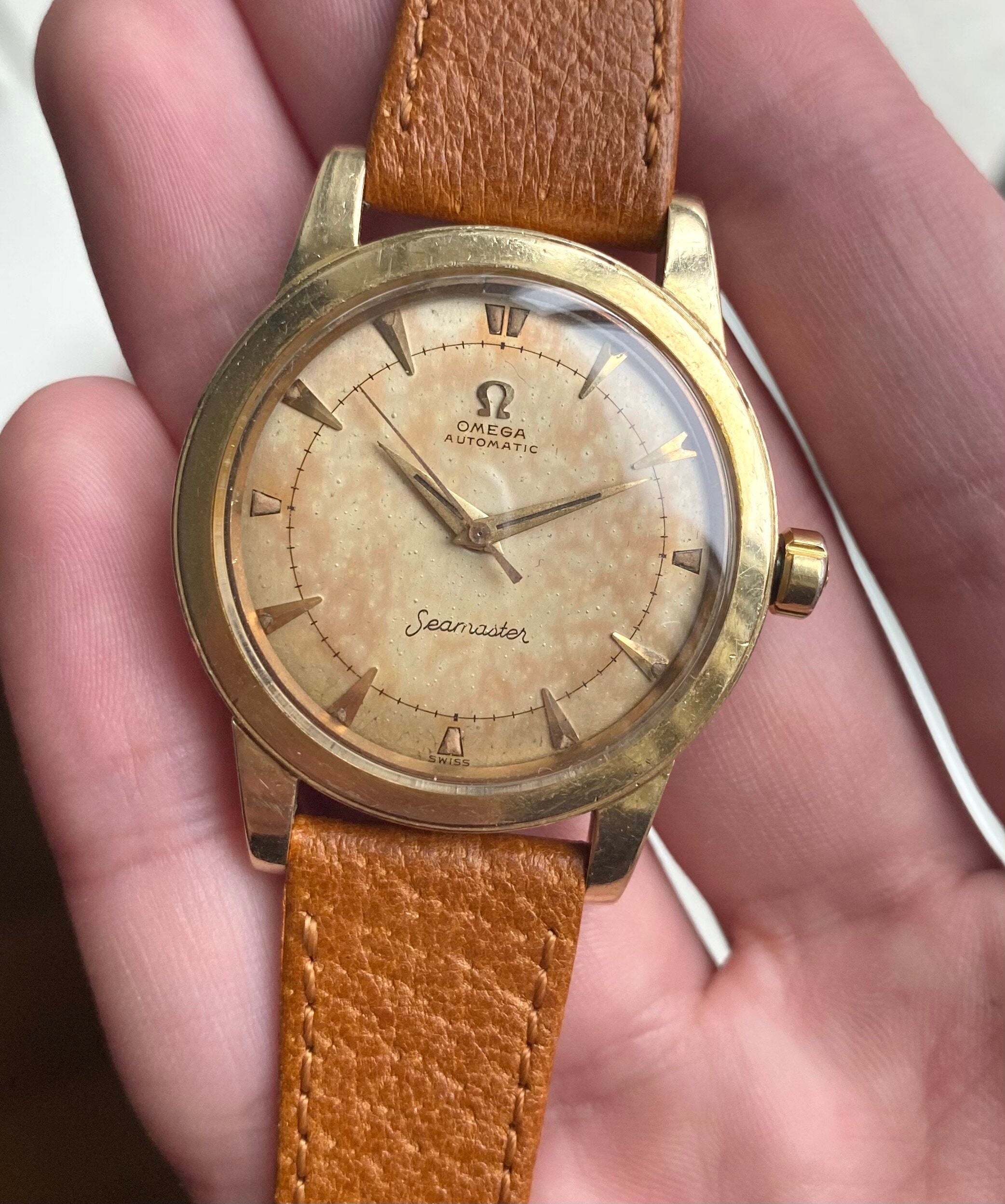 Omega Seamaster "Bumper" 14k