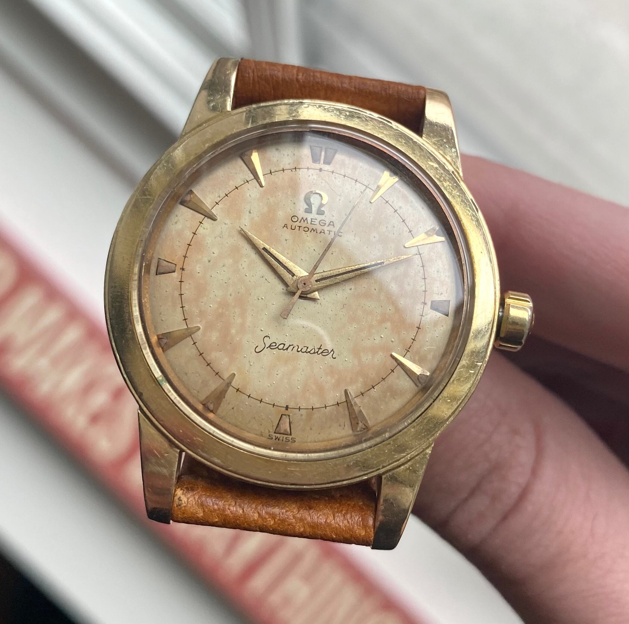 Omega Seamaster "Bumper" 14k