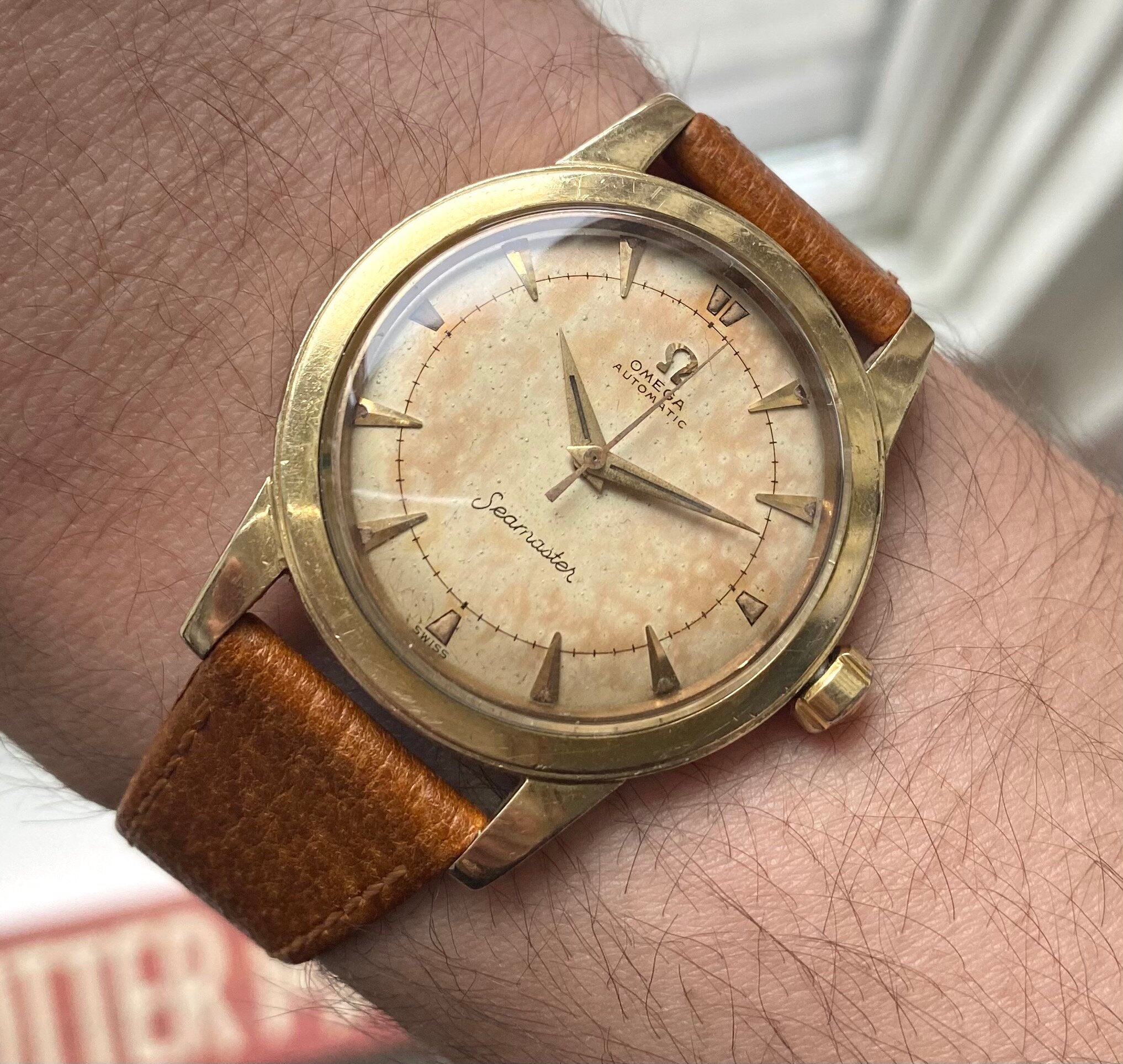 Omega Seamaster "Bumper" 14k