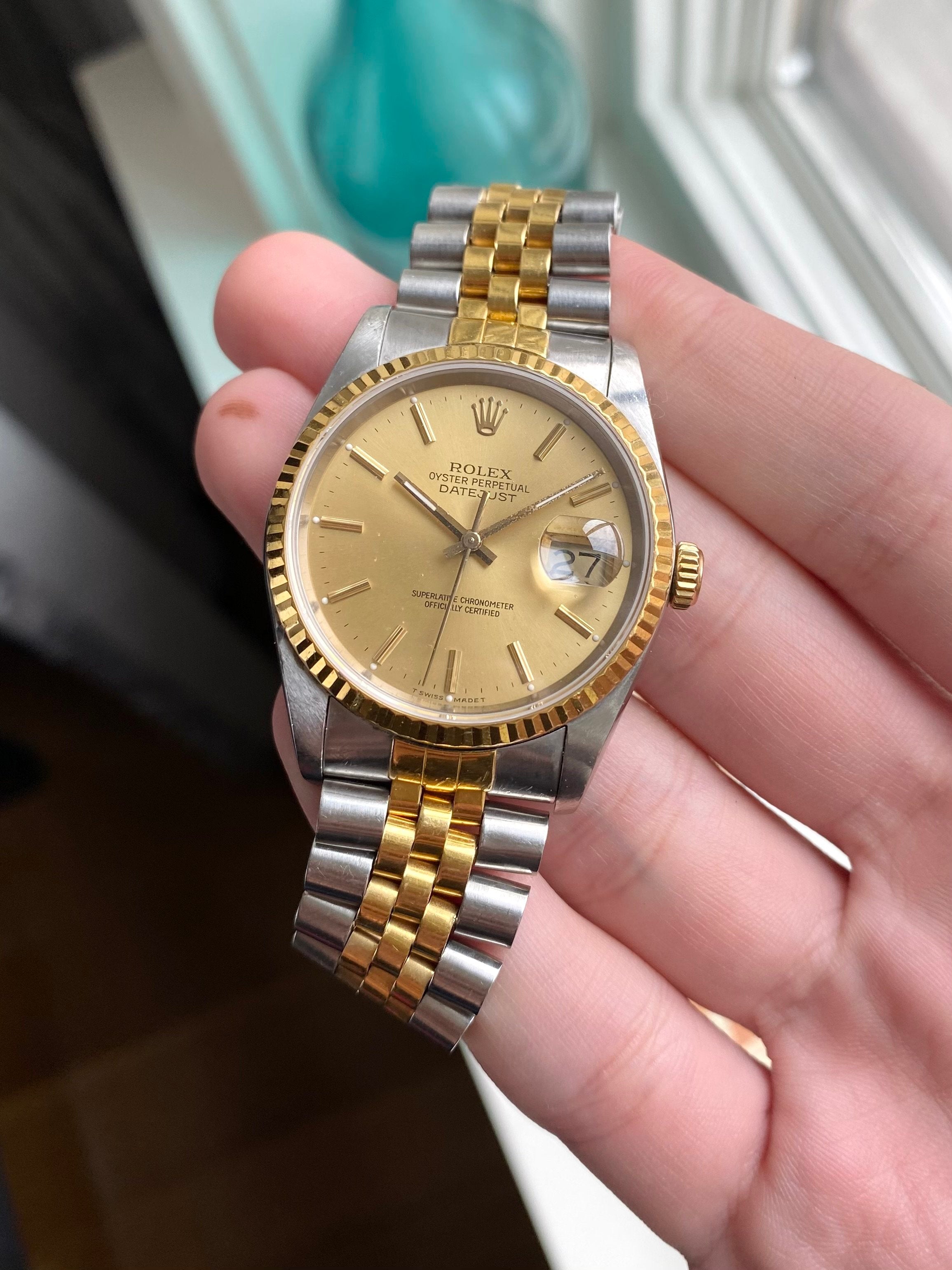 Rolex Datejust 16233 - Champagne