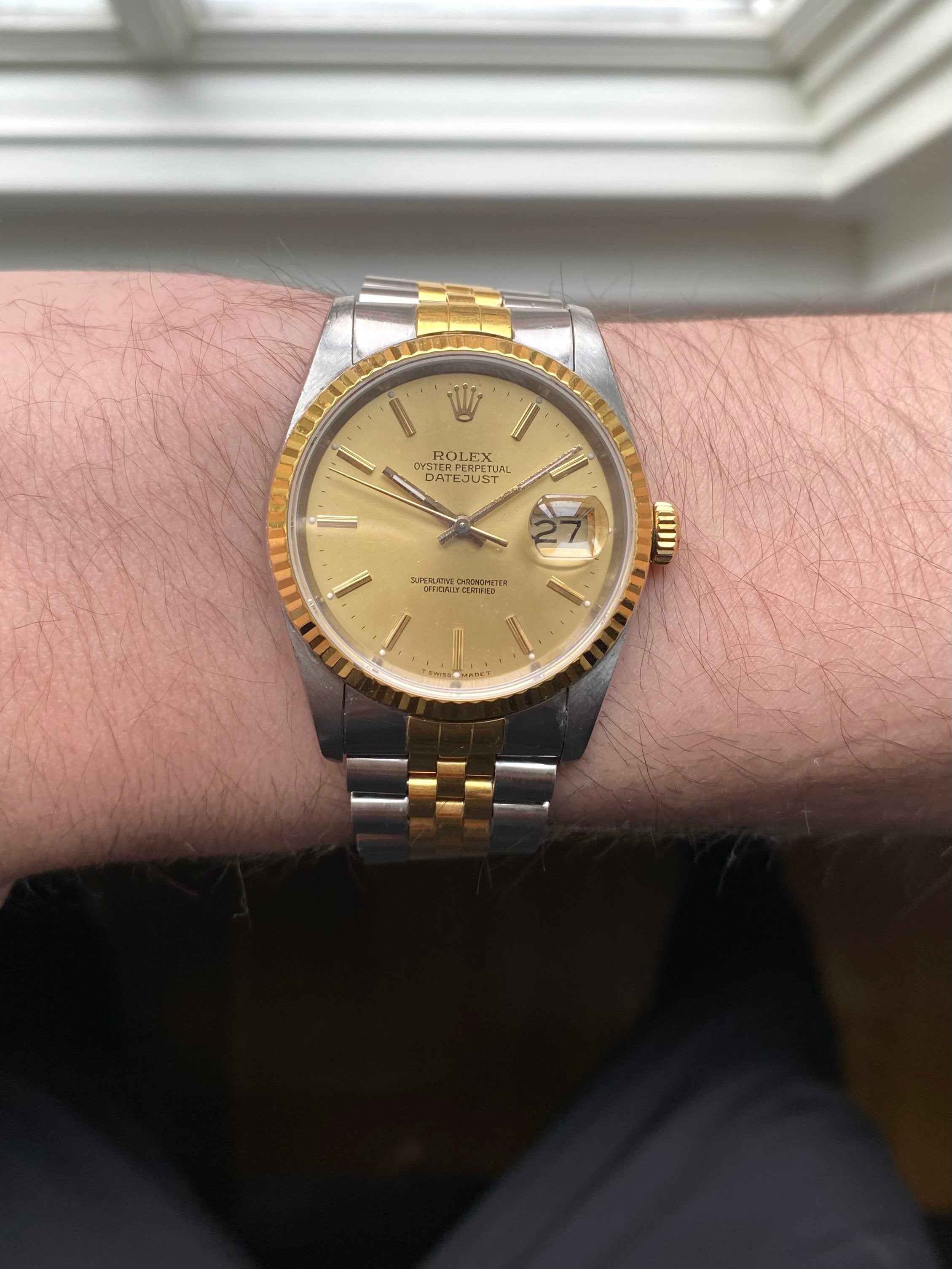 Rolex Datejust 16233 - Champagne