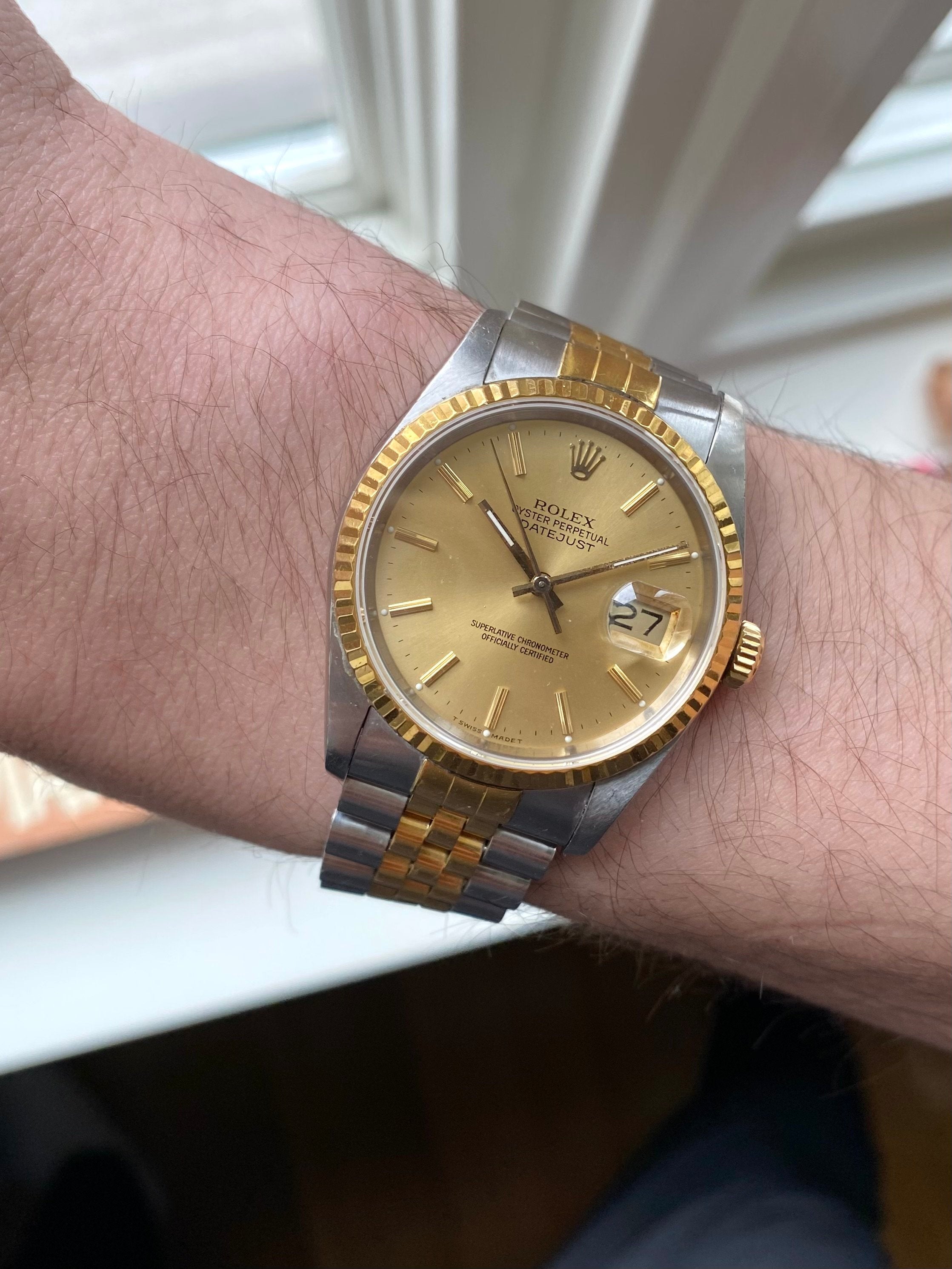 Rolex Datejust 16233 - Champagne