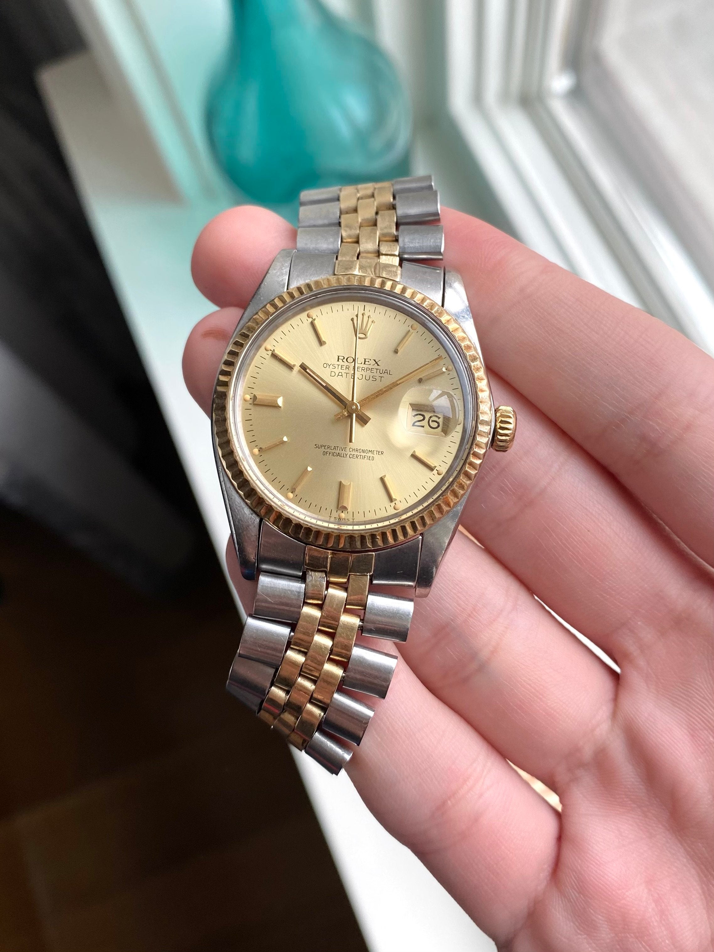 Rolex Datejust 16013 - Champagne