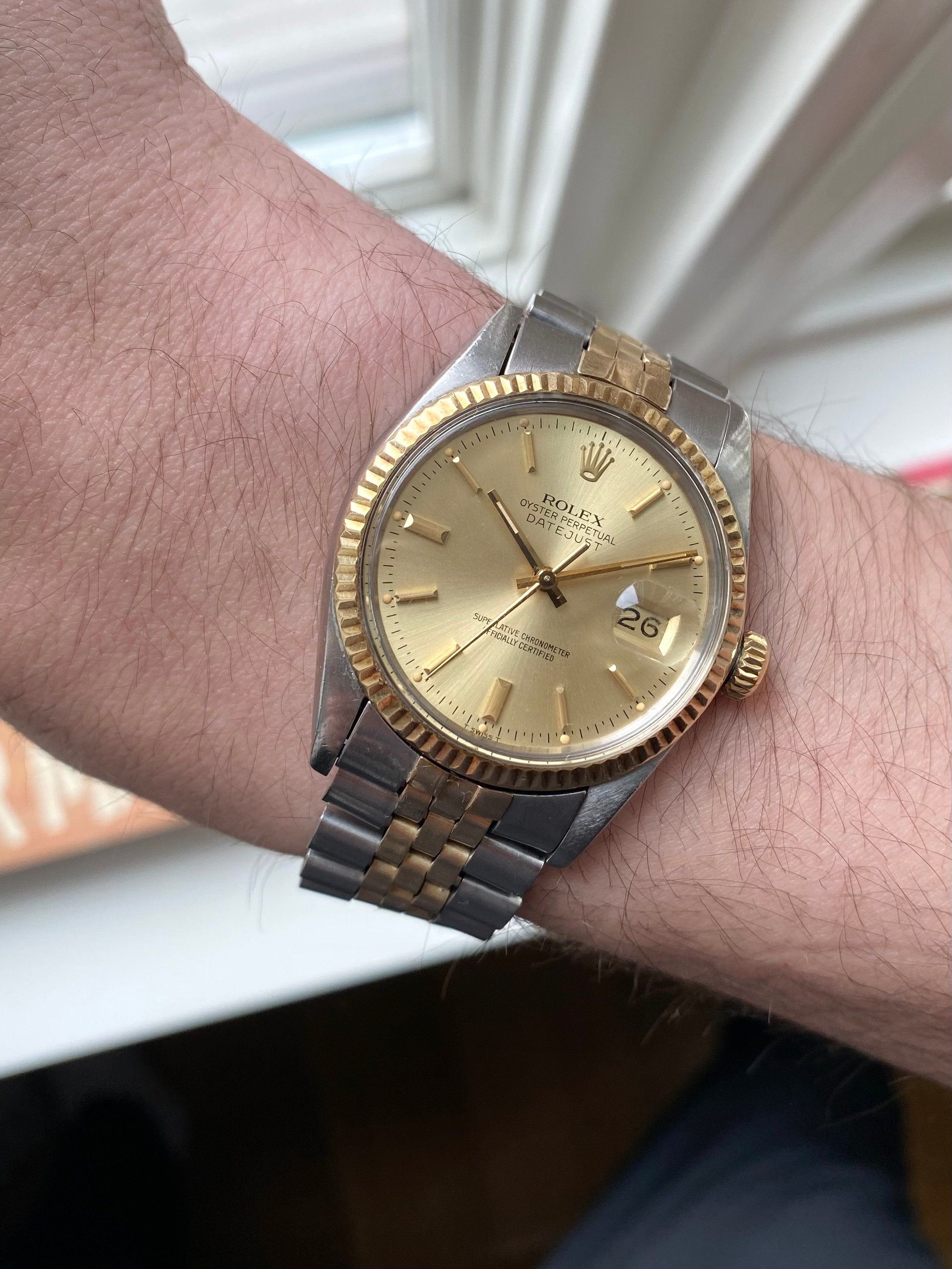 Rolex Datejust 16013 - Champagne