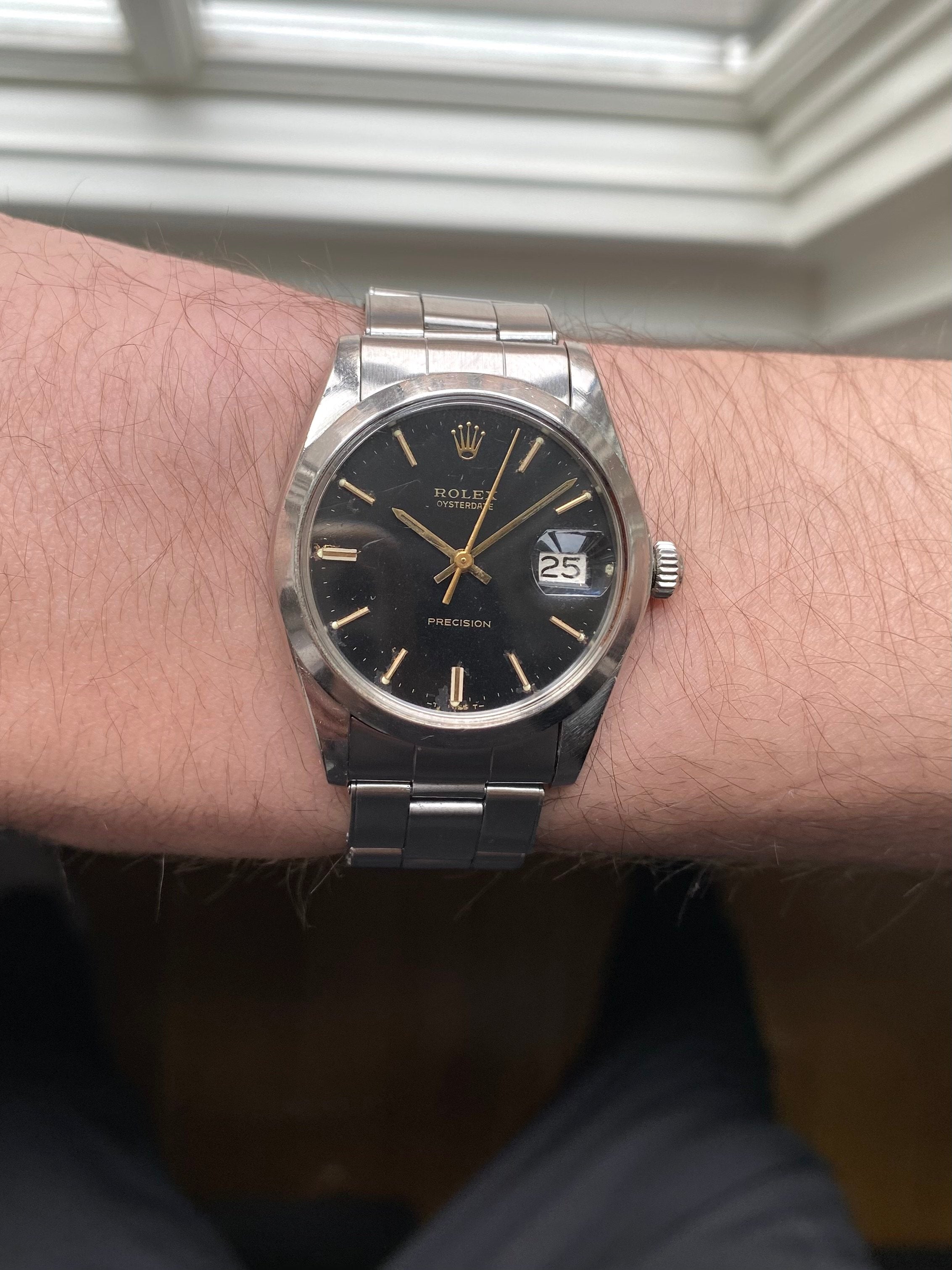 Rolex Precision Oysterdate 6694 - Black