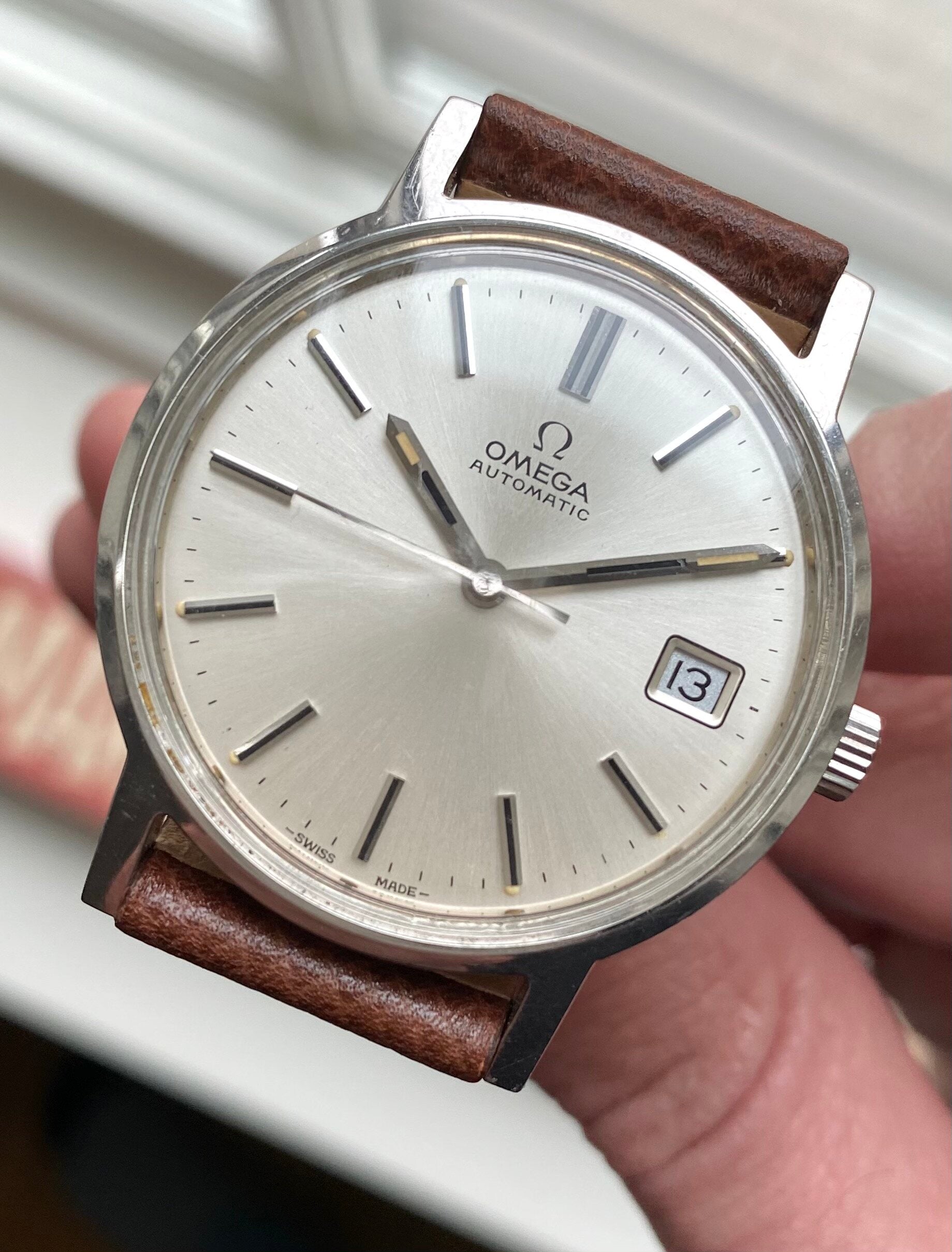 Omega — Silver Dial