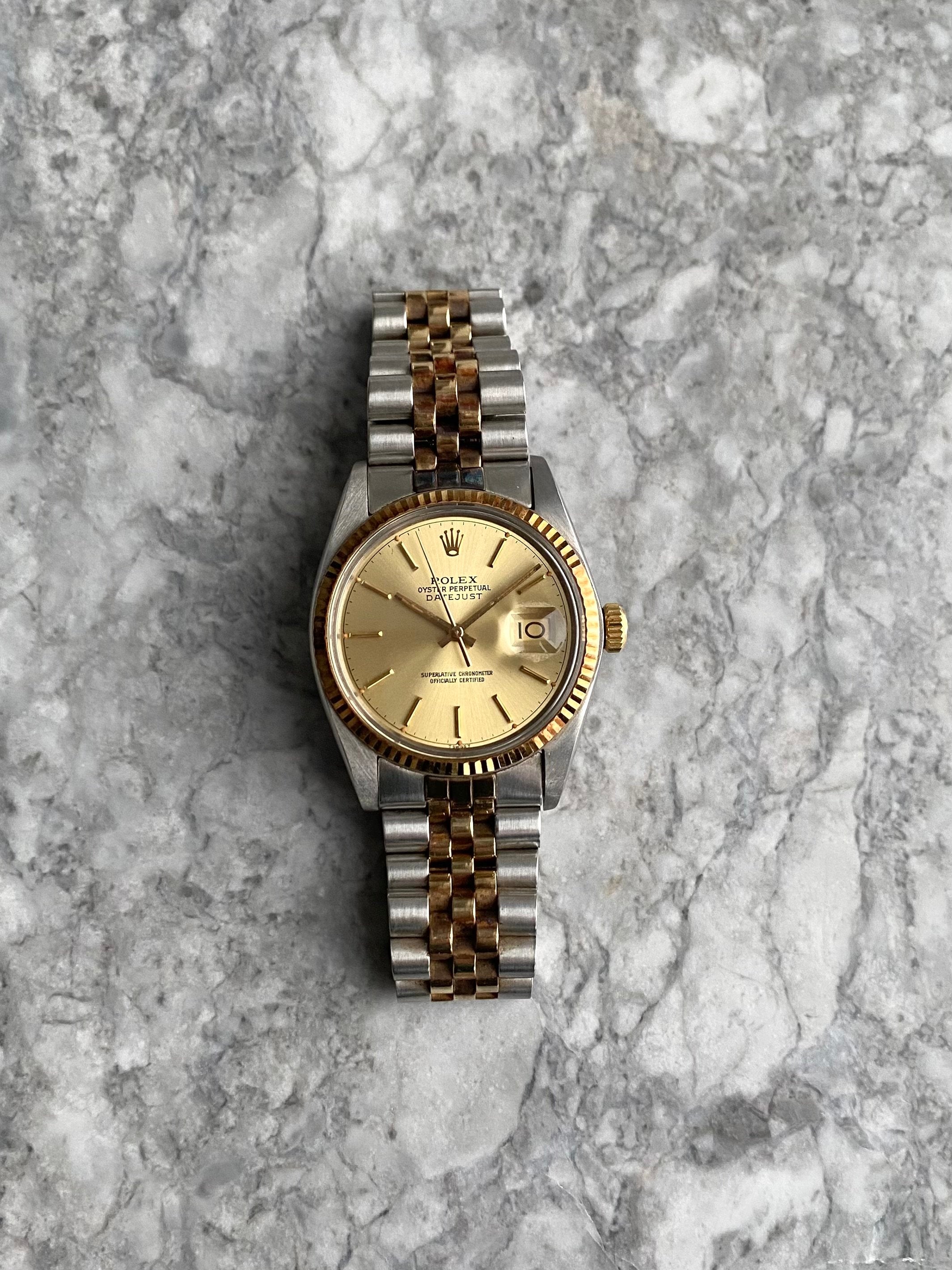 Rolex Datejust 16013 - Patina.