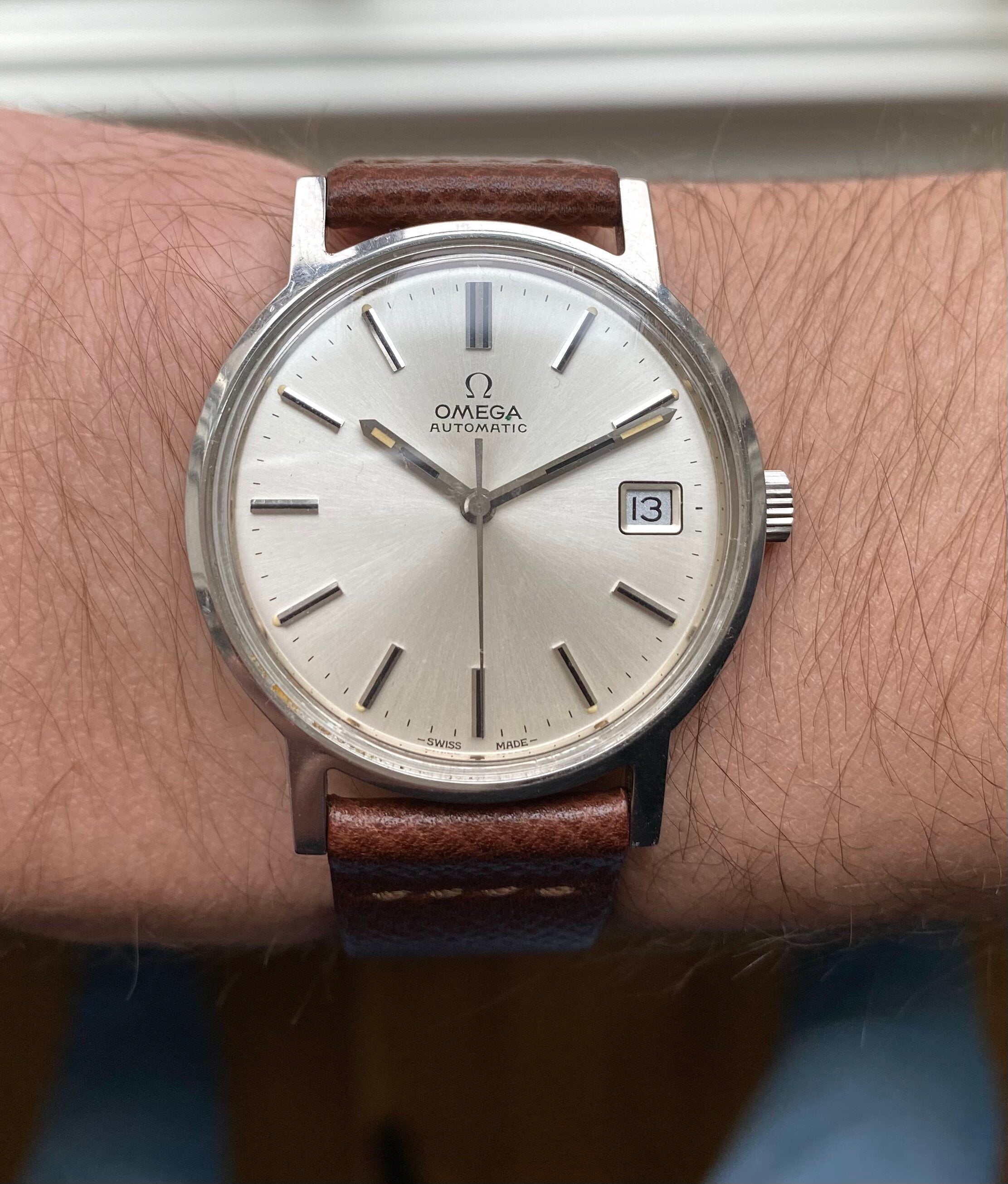 Omega — Silver Dial