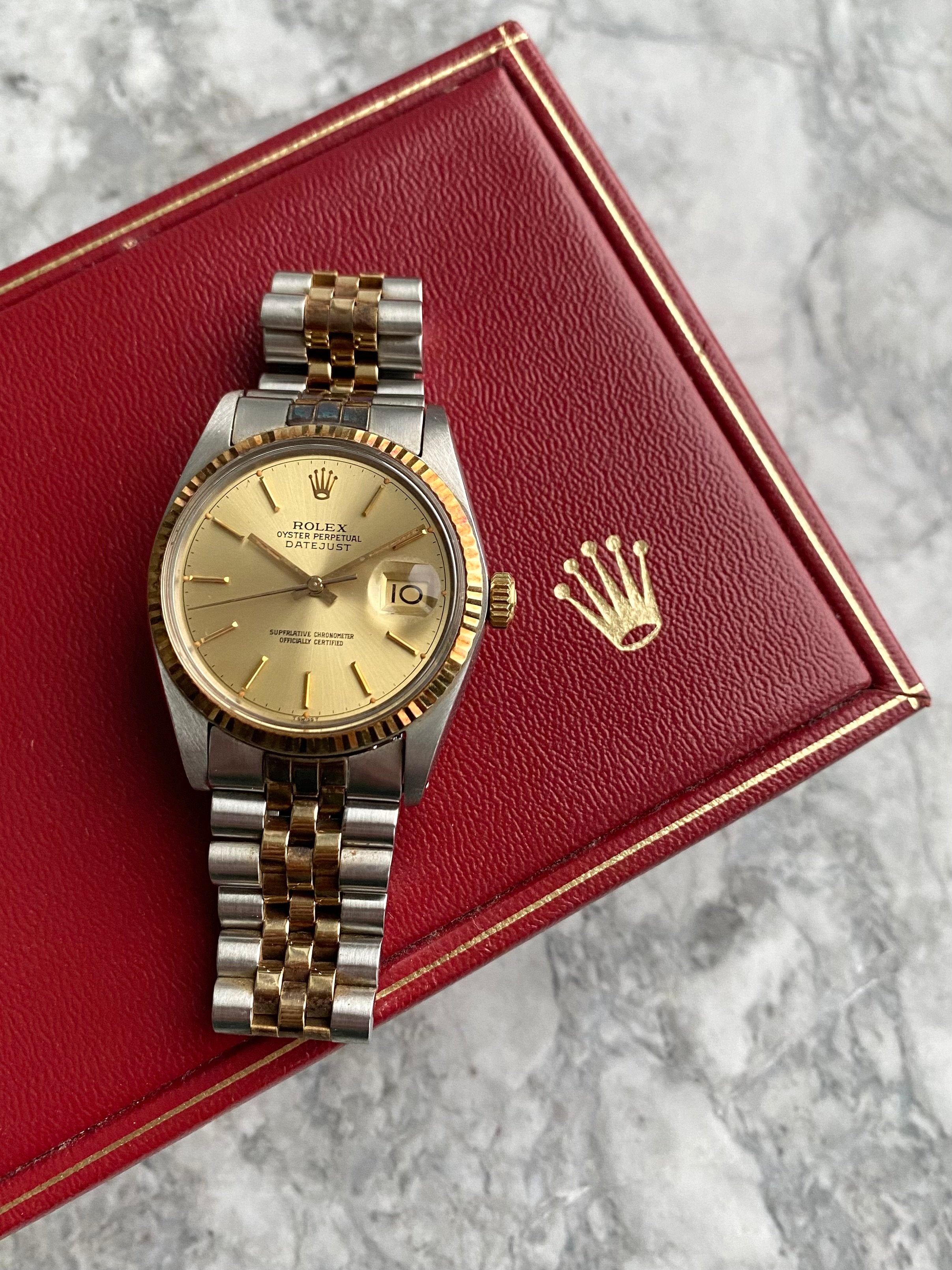 Rolex Datejust 16013 - Patina.