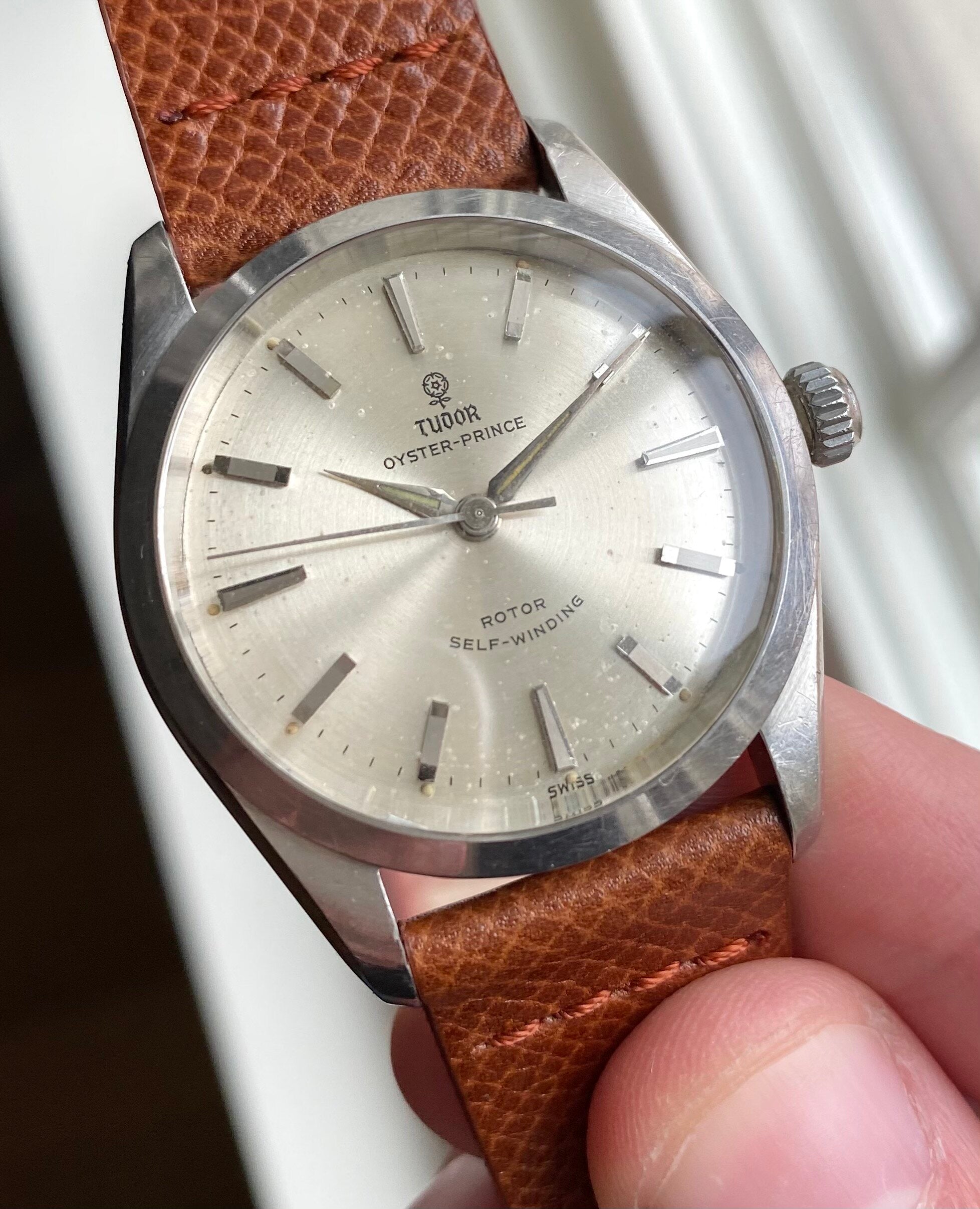 Tudor Oyster Prince — Rose Dial