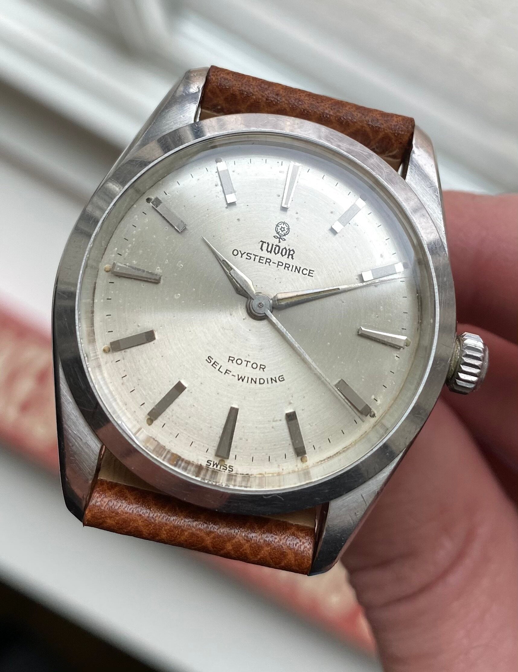 Tudor Oyster Prince — Rose Dial