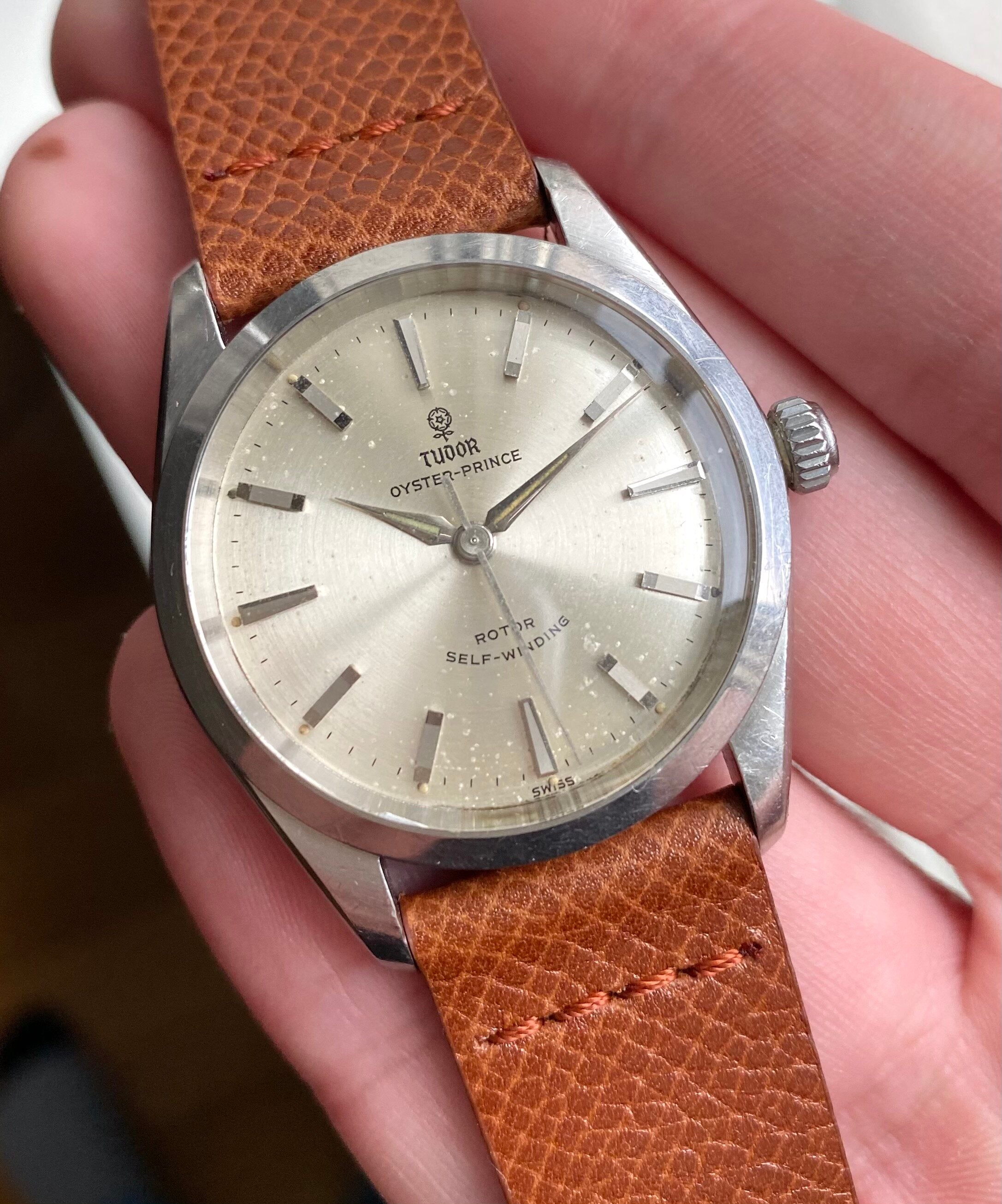 Tudor Oyster Prince — Rose Dial