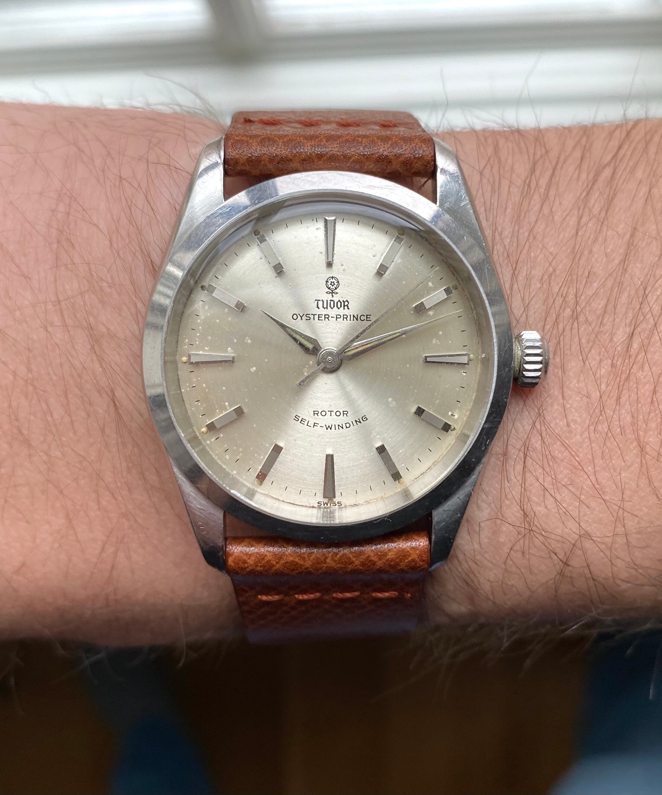 Tudor Oyster Prince — Rose Dial